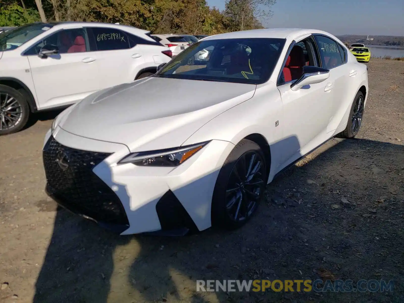 2 Photograph of a damaged car JTHGZ1E21M5022620 LEXUS IS 2021