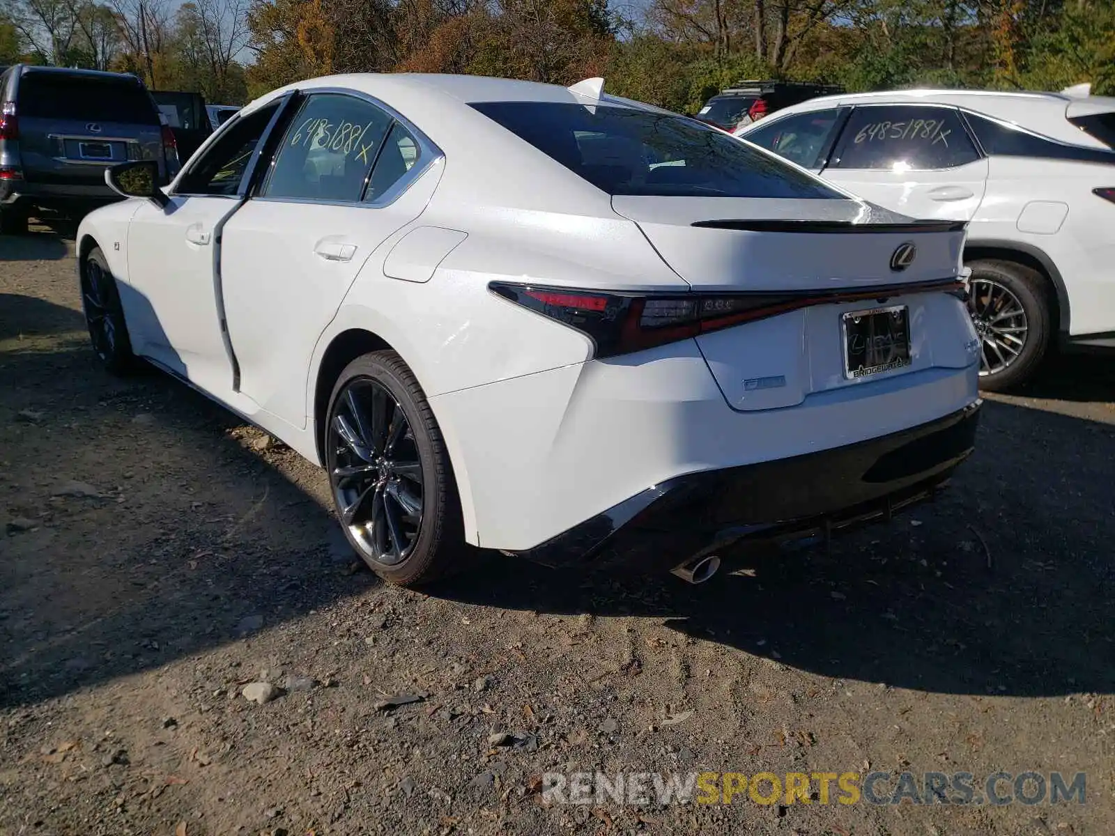 3 Photograph of a damaged car JTHGZ1E21M5022620 LEXUS IS 2021