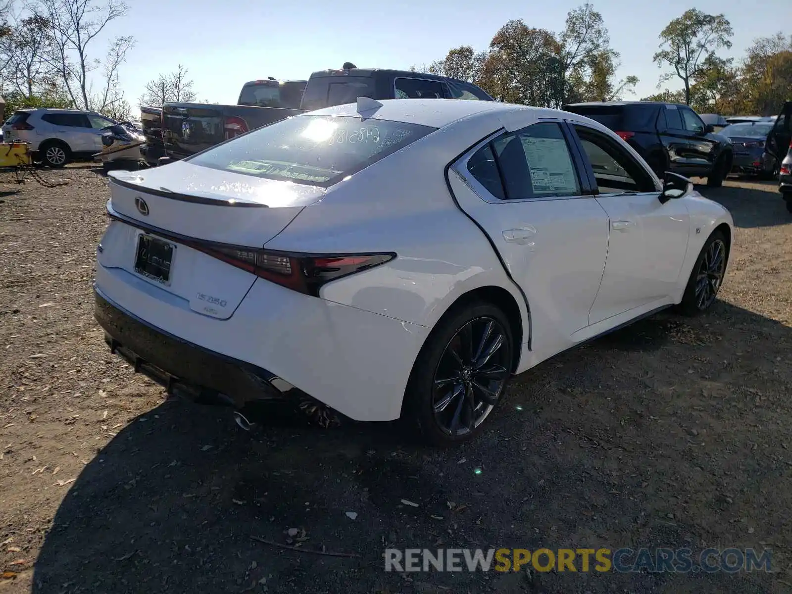 4 Photograph of a damaged car JTHGZ1E21M5022620 LEXUS IS 2021