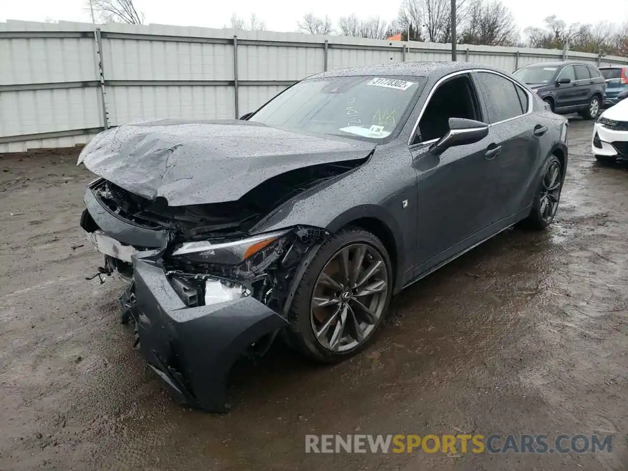 2 Photograph of a damaged car JTHGZ1E22M5019239 LEXUS IS 2021