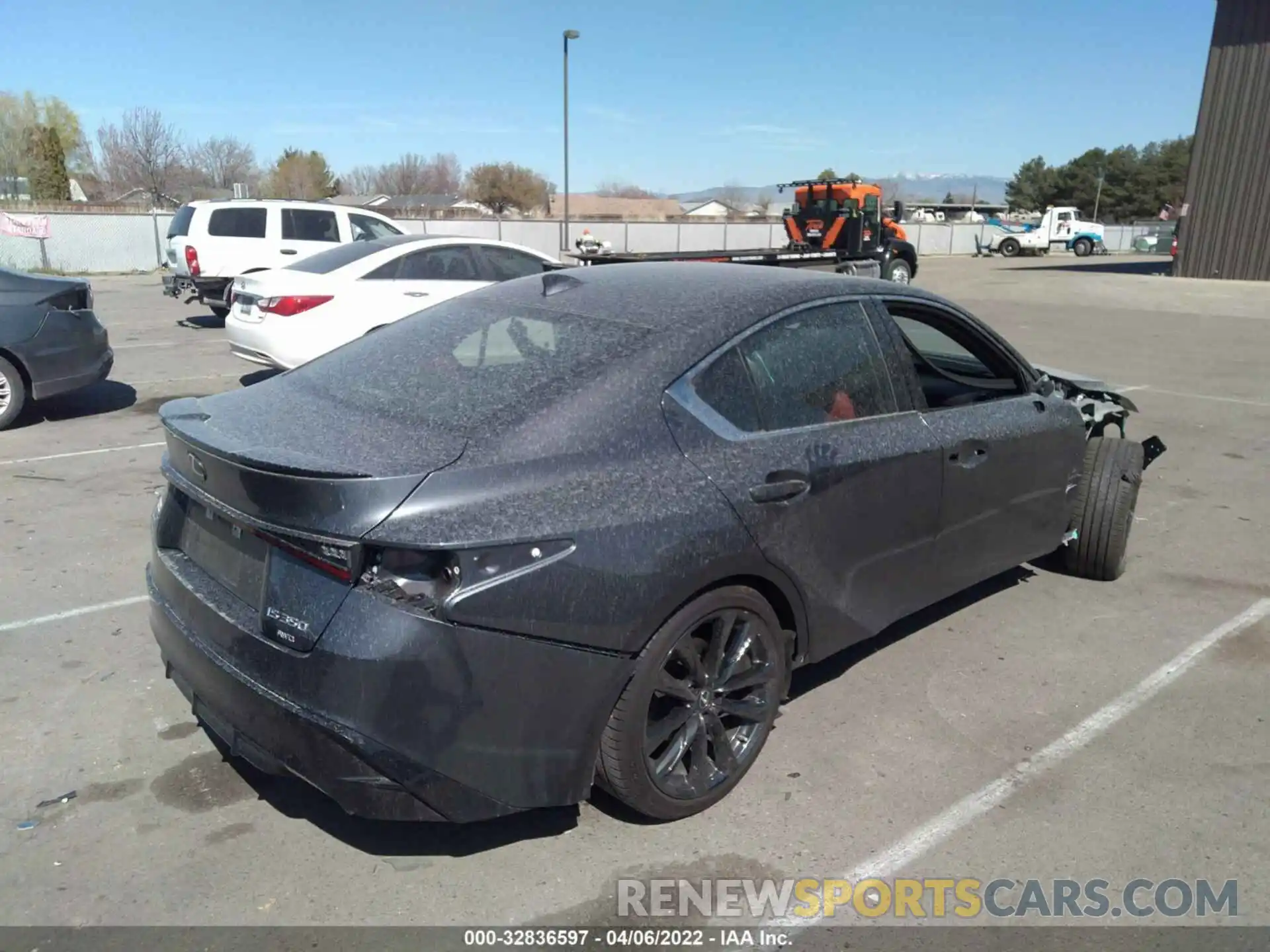 4 Photograph of a damaged car JTHGZ1E23M5020111 LEXUS IS 2021