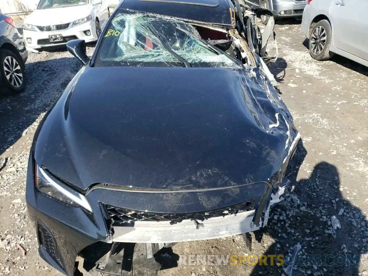 7 Photograph of a damaged car JTHGZ1E23M5020996 LEXUS IS 2021