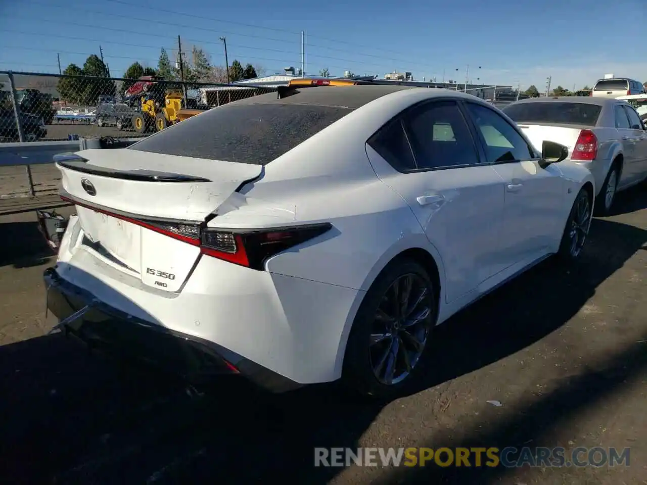 4 Photograph of a damaged car JTHGZ1E24M5019212 LEXUS IS 2021