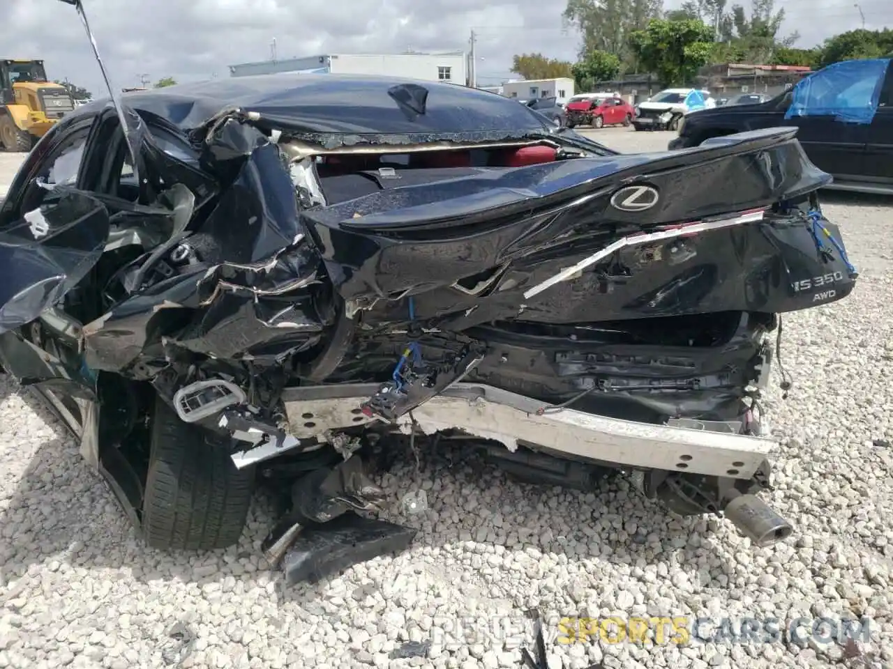 9 Photograph of a damaged car JTHGZ1E24M5019422 LEXUS IS 2021