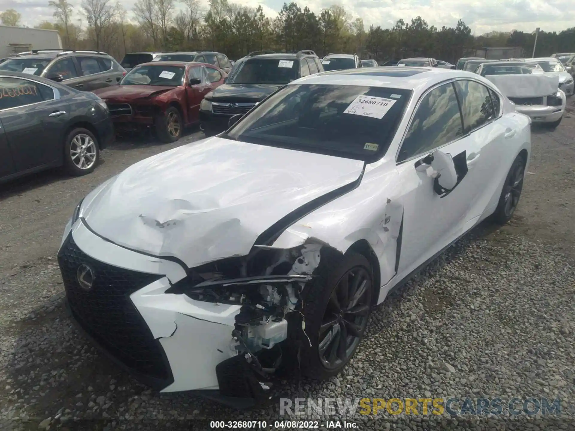 6 Photograph of a damaged car JTHGZ1E24M5020442 LEXUS IS 2021