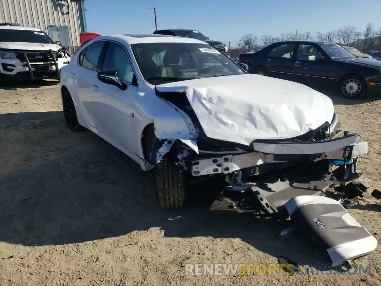 1 Photograph of a damaged car JTHGZ1E24M5021462 LEXUS IS 2021