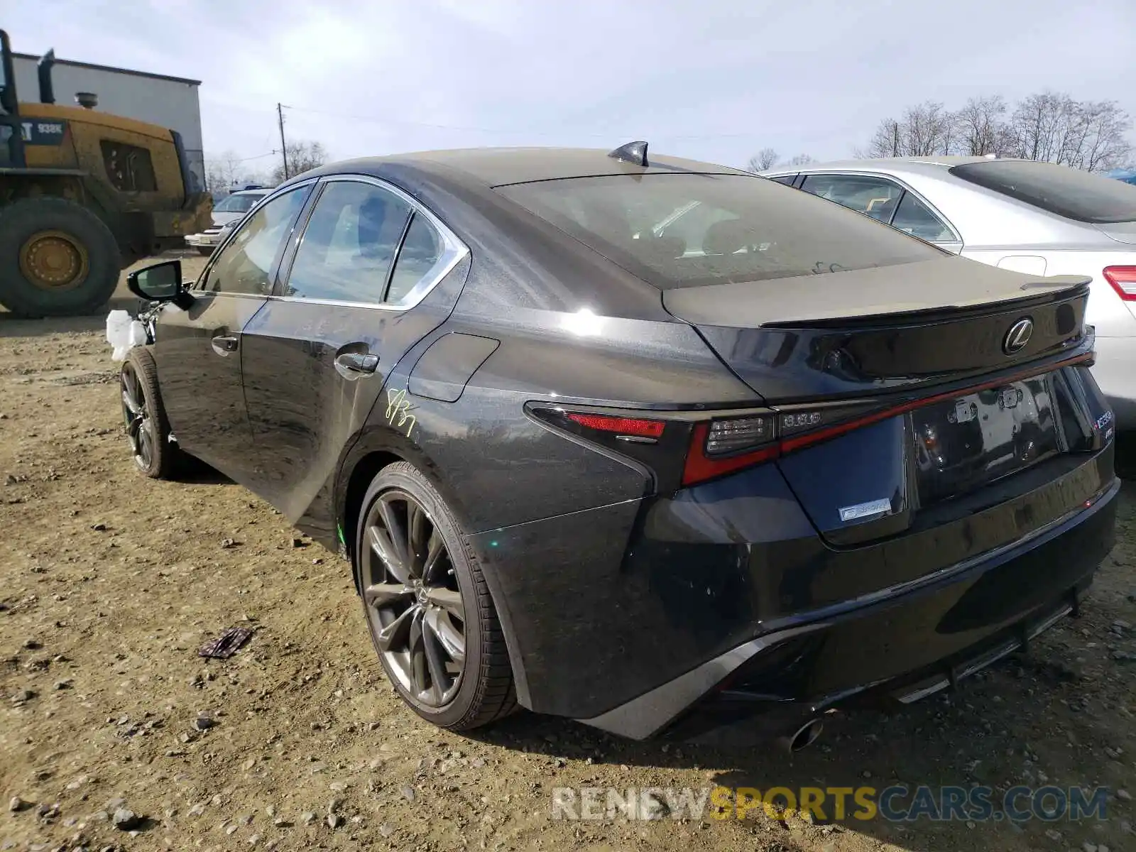 3 Photograph of a damaged car JTHGZ1E24M5022157 LEXUS IS 2021