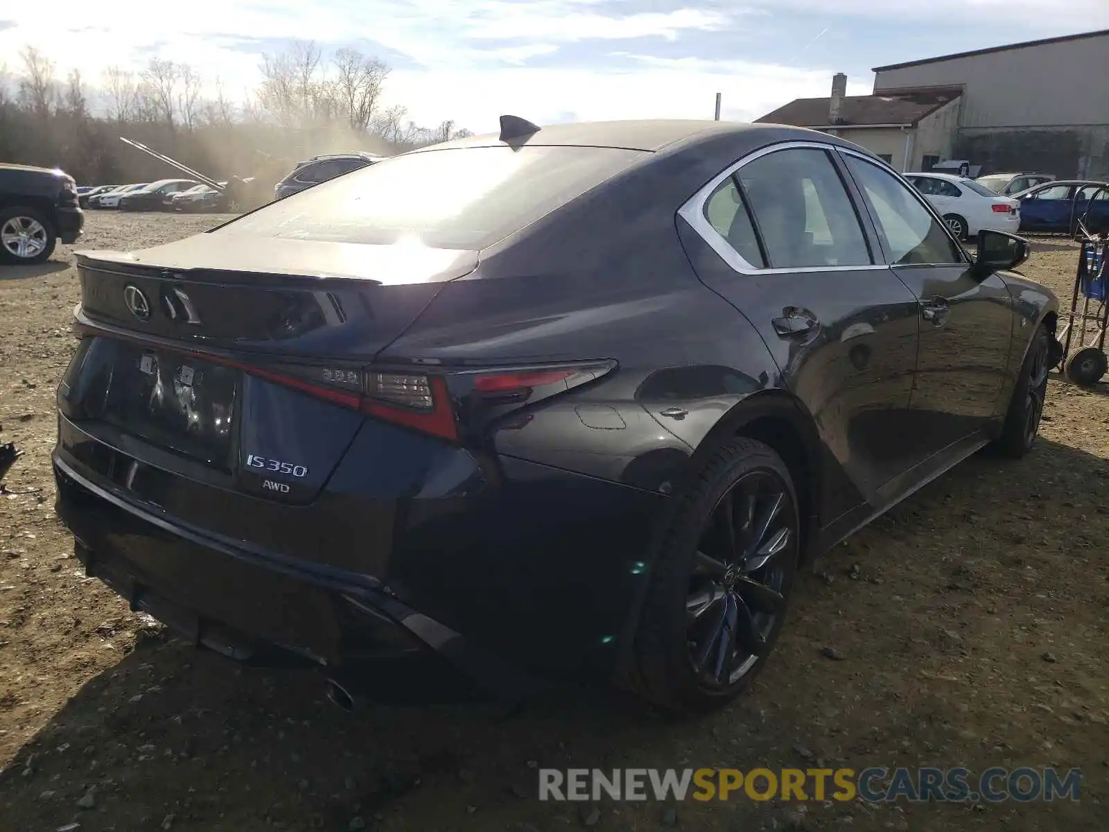 4 Photograph of a damaged car JTHGZ1E24M5022157 LEXUS IS 2021