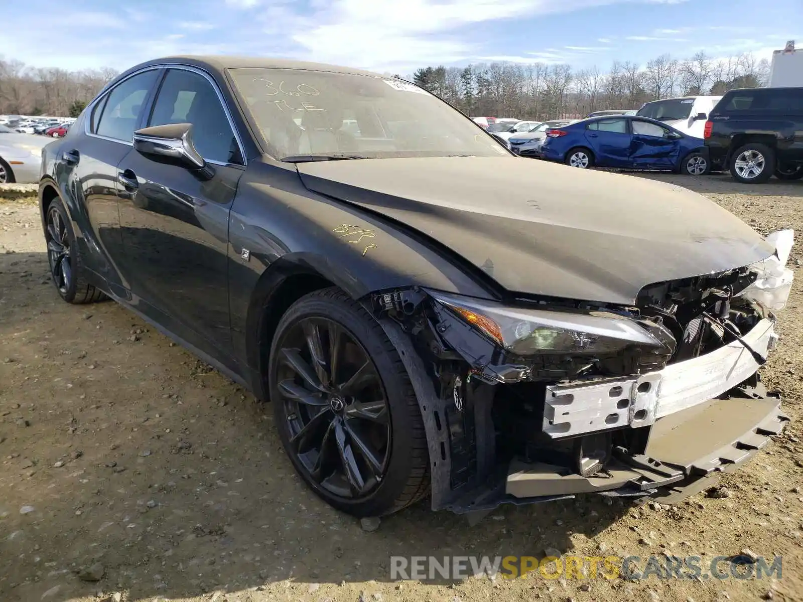 9 Photograph of a damaged car JTHGZ1E24M5022157 LEXUS IS 2021