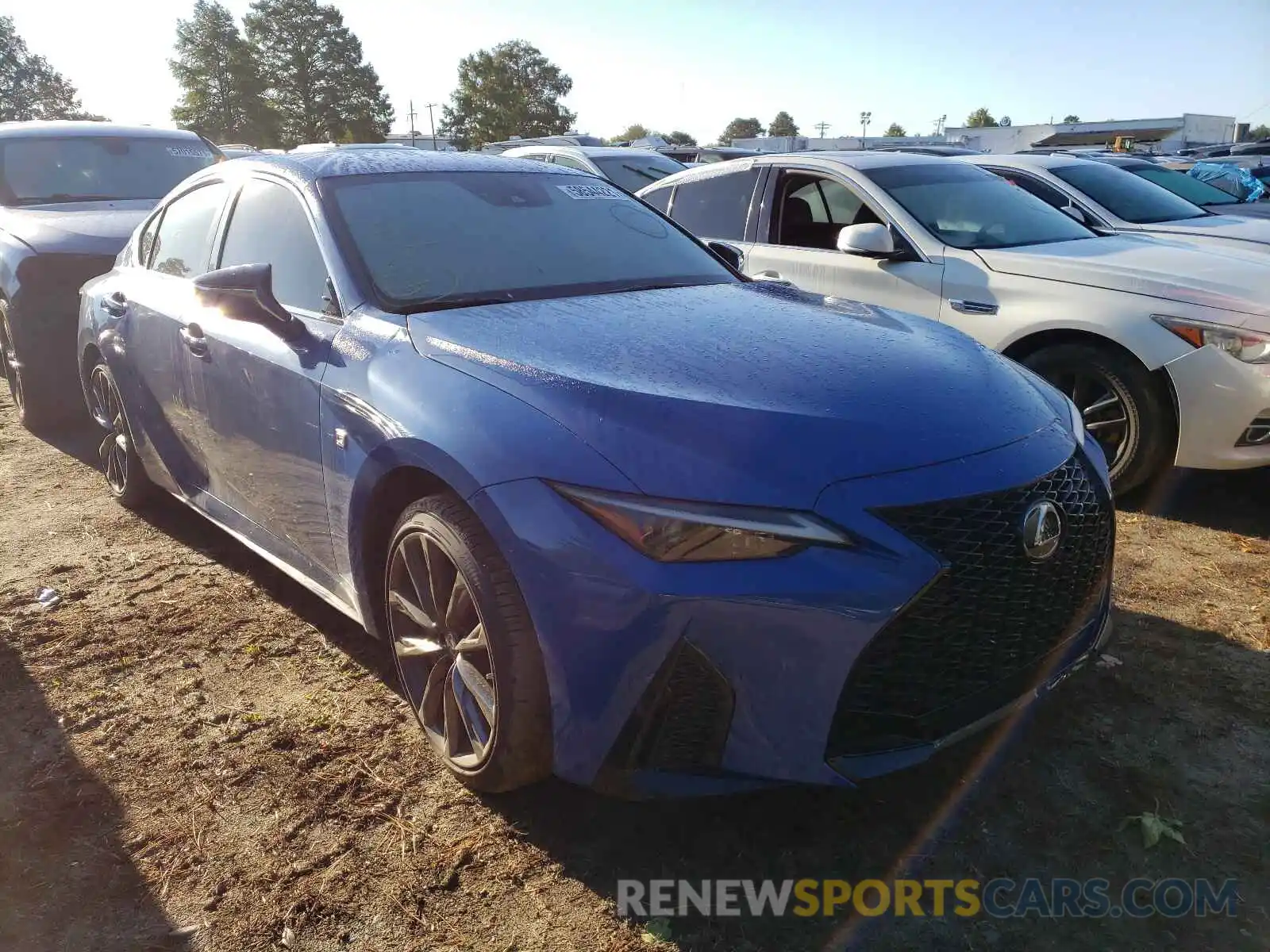 1 Photograph of a damaged car JTHGZ1E25M5019171 LEXUS IS 2021