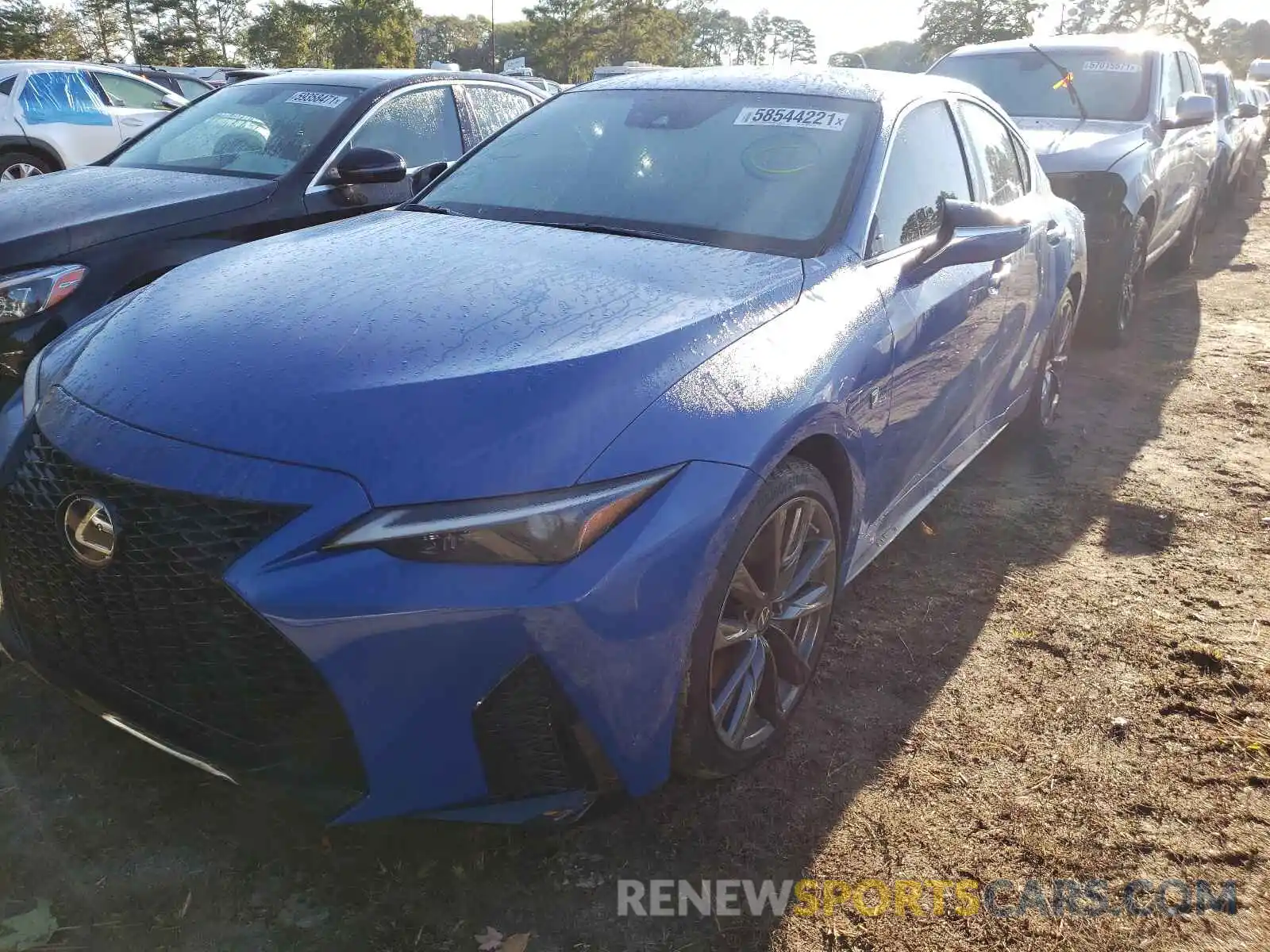 2 Photograph of a damaged car JTHGZ1E25M5019171 LEXUS IS 2021