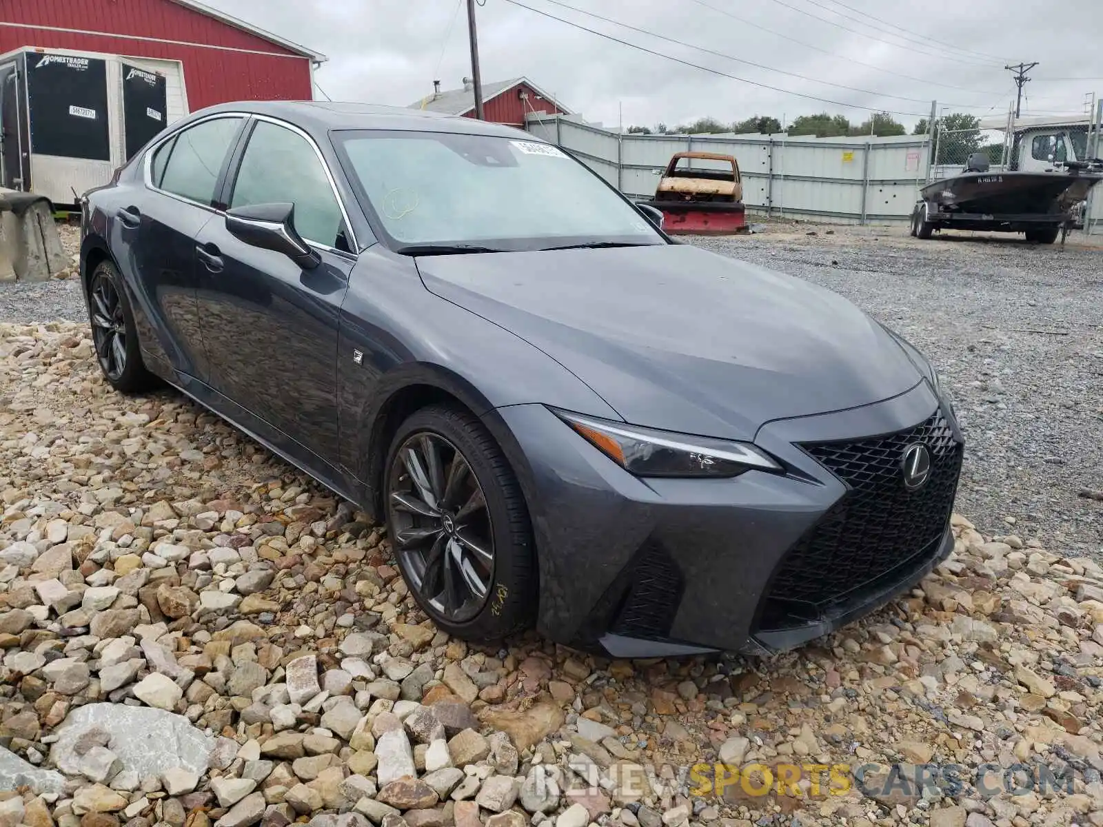 1 Photograph of a damaged car JTHGZ1E25M5020501 LEXUS IS 2021