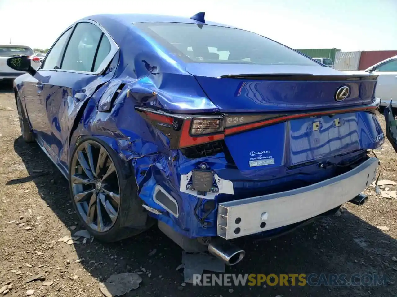 3 Photograph of a damaged car JTHGZ1E26M5020491 LEXUS IS 2021