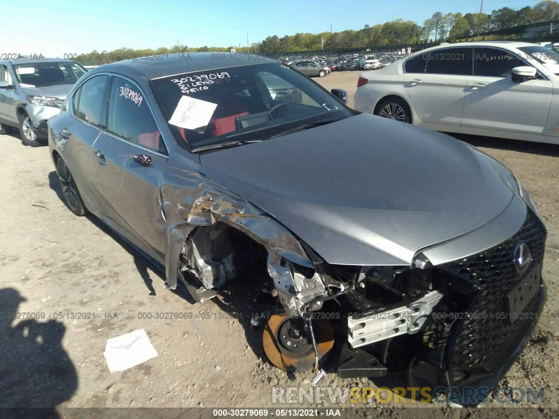 6 Photograph of a damaged car JTHGZ1E27M5020161 LEXUS IS 2021