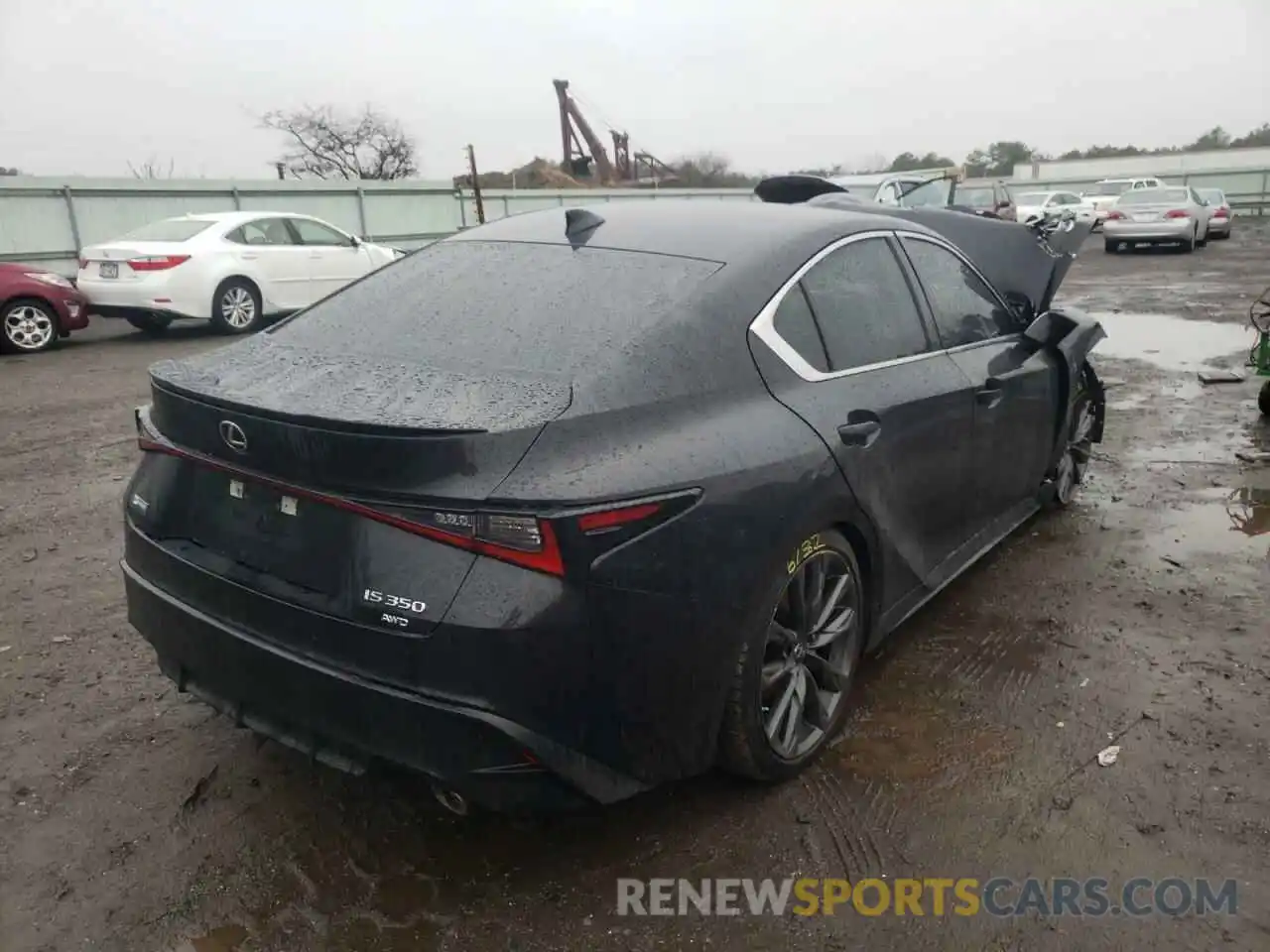 4 Photograph of a damaged car JTHGZ1E27M5020242 LEXUS IS 2021