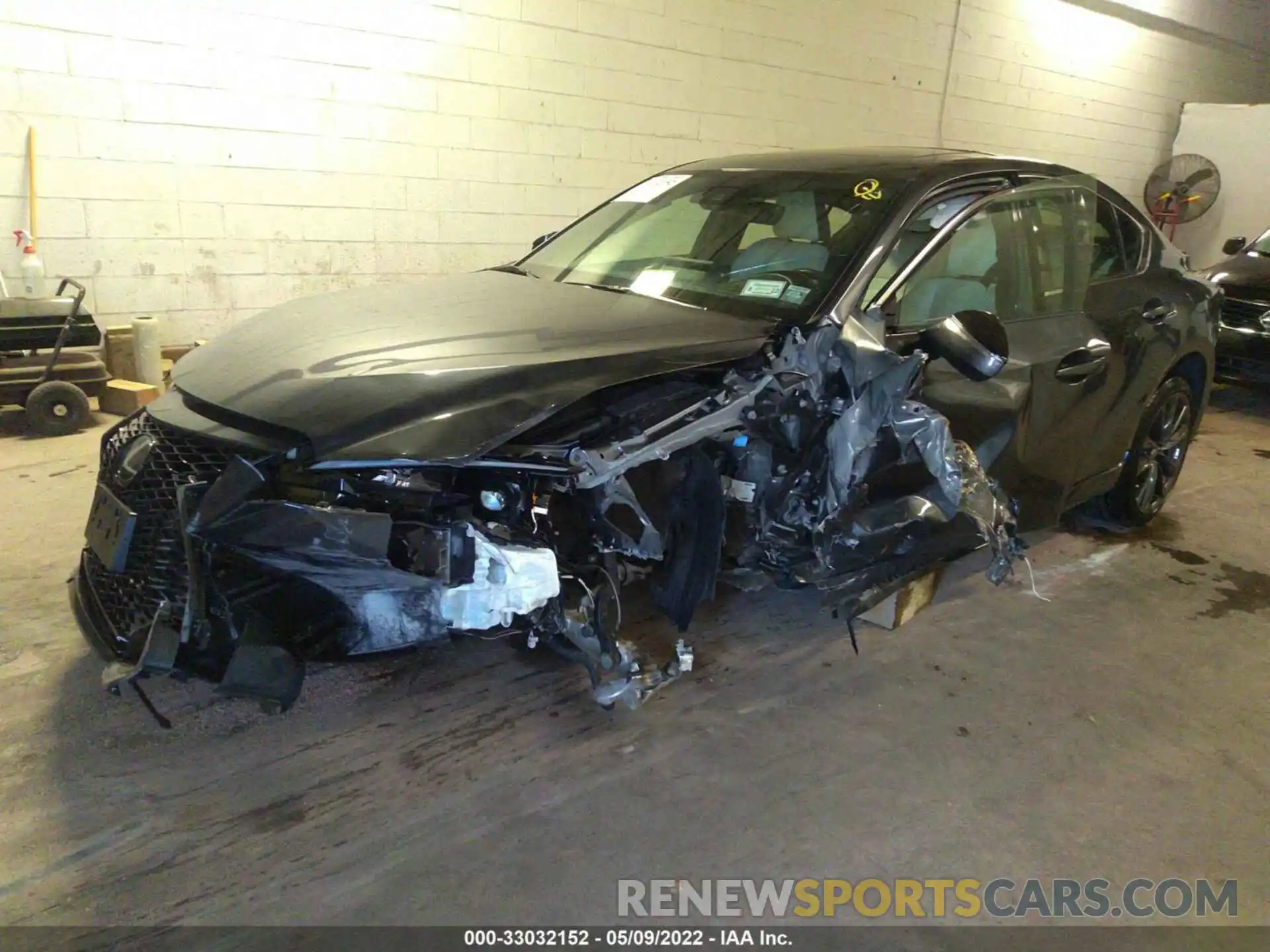 2 Photograph of a damaged car JTHGZ1E27M5020533 LEXUS IS 2021