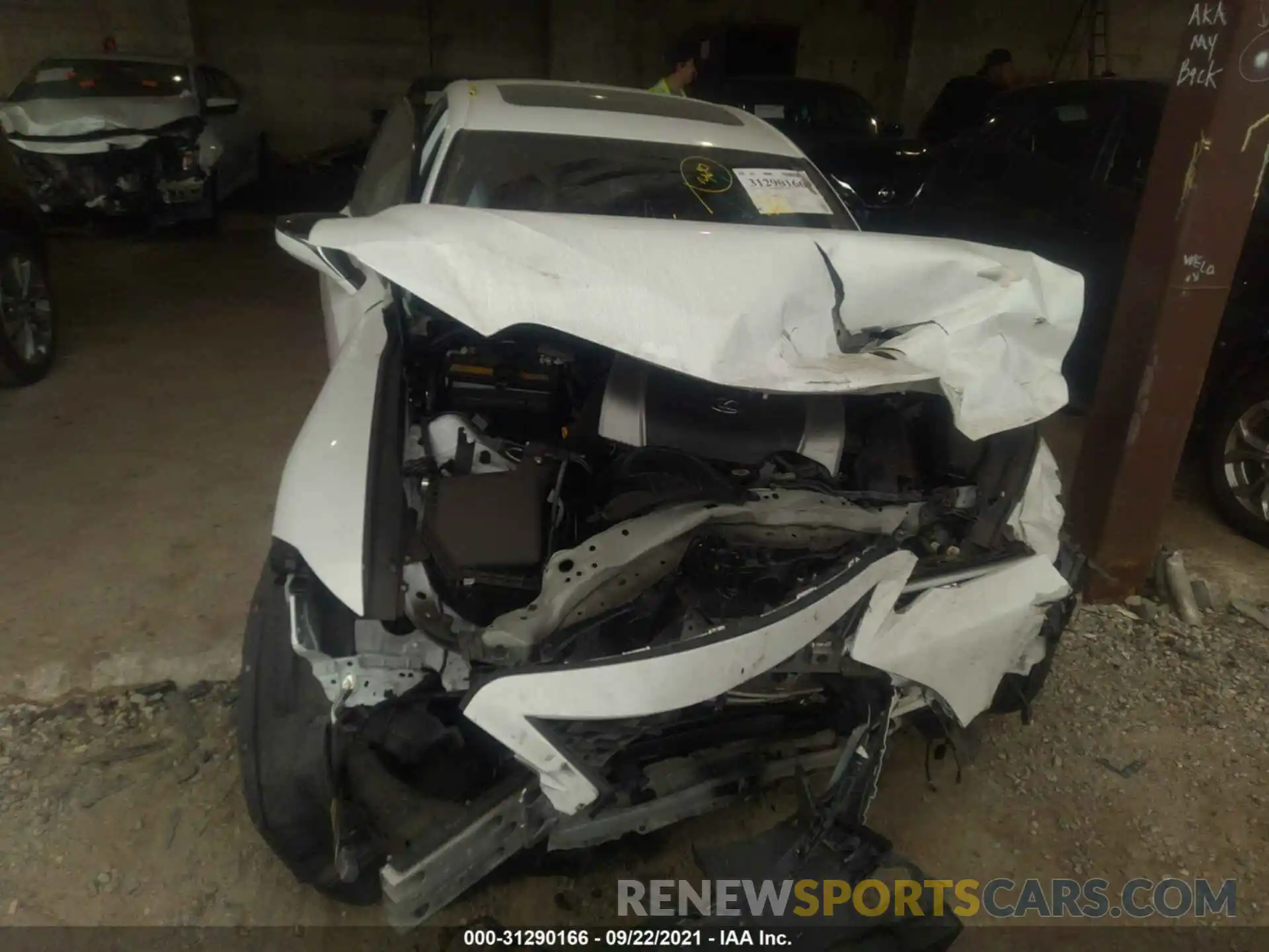 6 Photograph of a damaged car JTHGZ1E28M5020153 LEXUS IS 2021