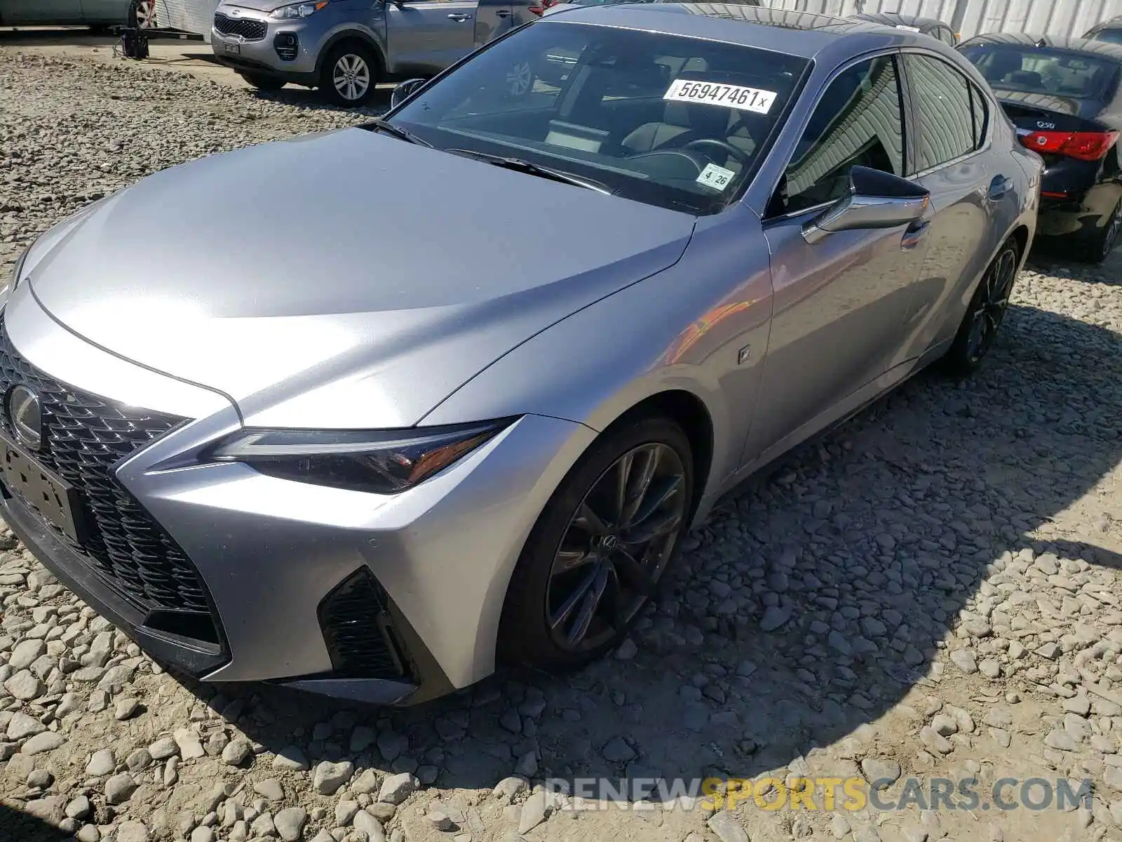 2 Photograph of a damaged car JTHGZ1E2XM5020168 LEXUS IS 2021