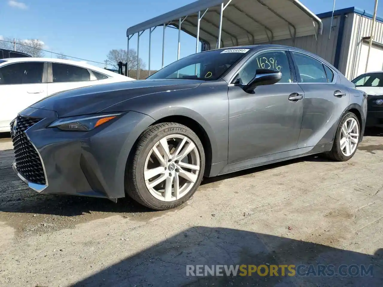 1 Photograph of a damaged car JTHC81F2XN5049266 LEXUS IS 2022