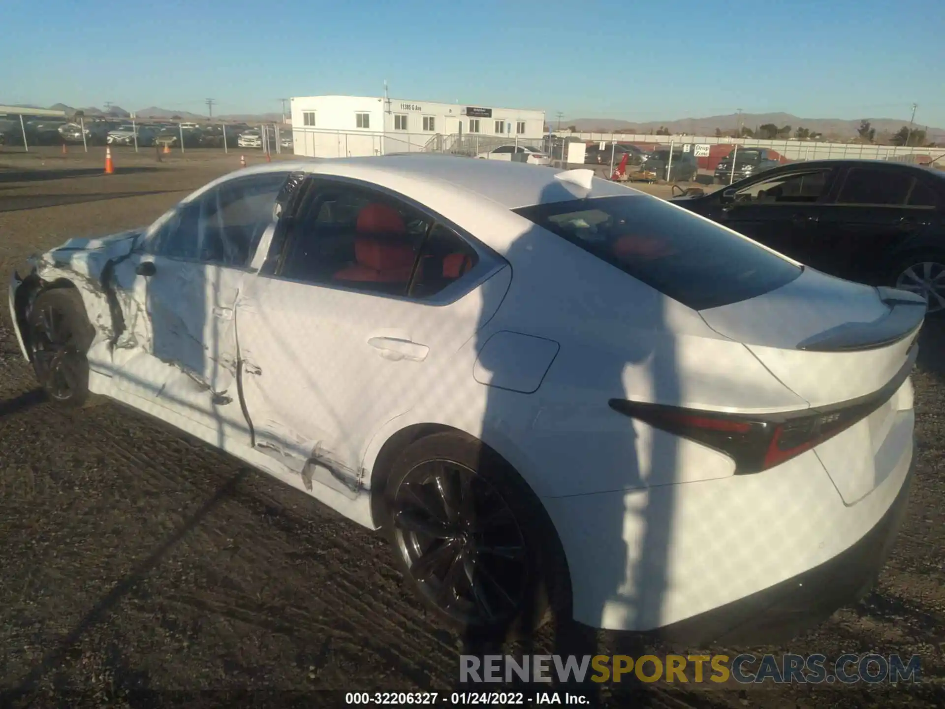 3 Photograph of a damaged car JTHGZ1B20N5049247 LEXUS IS 2022