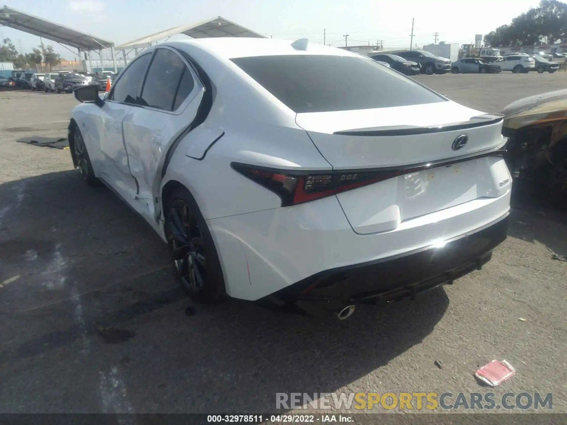 3 Photograph of a damaged car JTHGZ1B20N5051189 LEXUS IS 2022