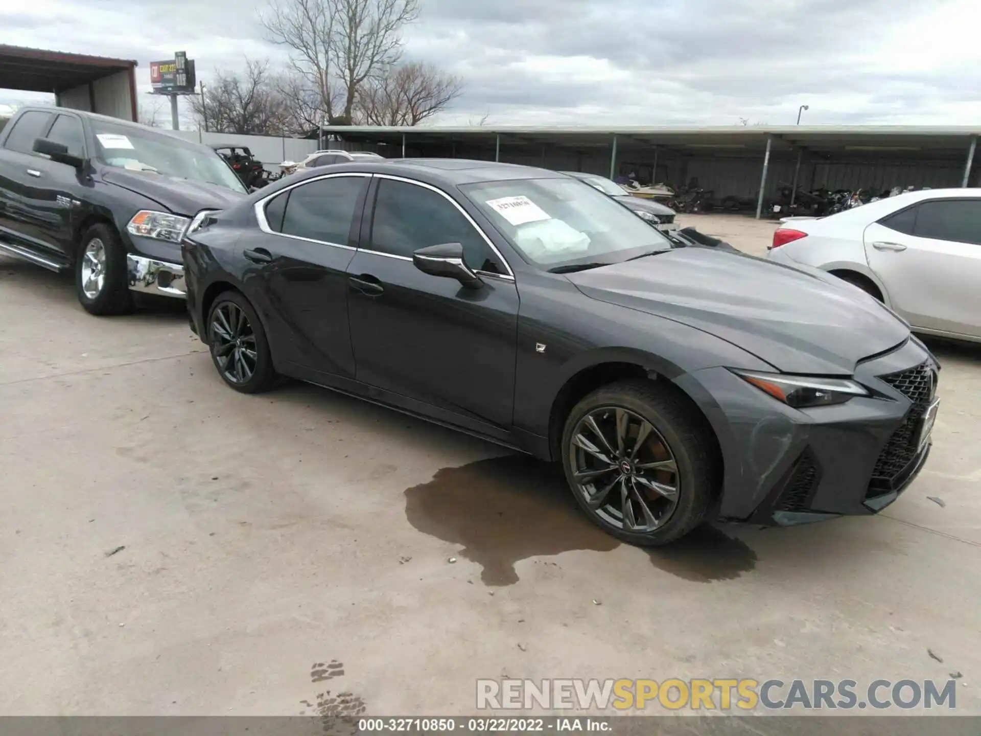 1 Photograph of a damaged car JTHGZ1B21N5050813 LEXUS IS 2022