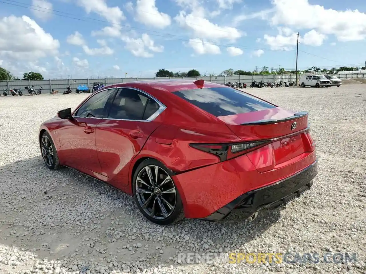 3 Photograph of a damaged car JTHGZ1B28N5054471 LEXUS IS 2022