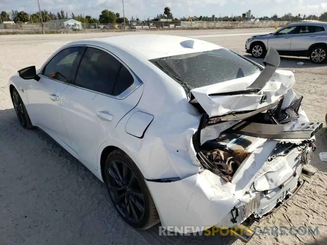 3 Photograph of a damaged car JTHGZ1B29N5050154 LEXUS IS 2022