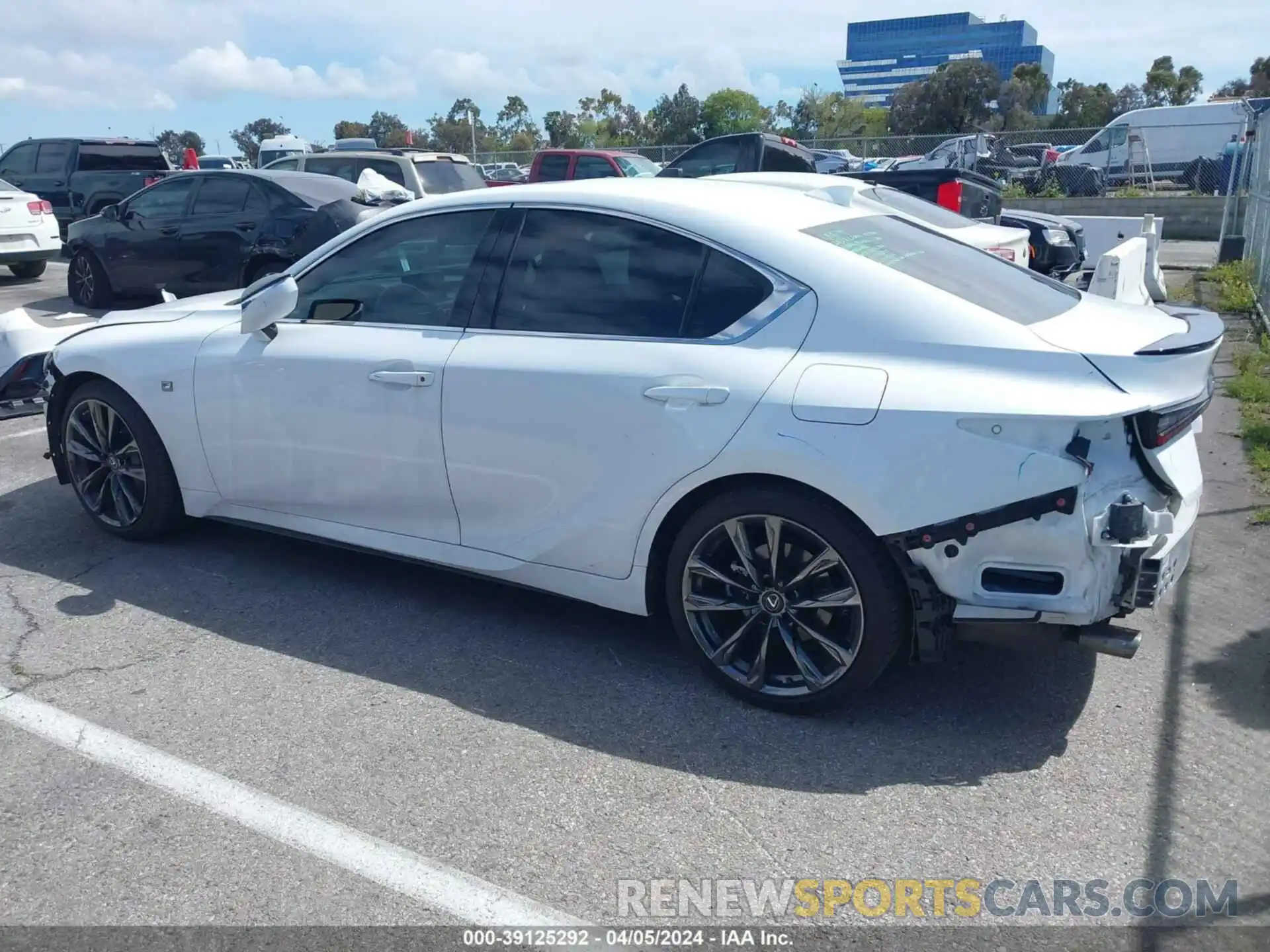 15 Photograph of a damaged car JTHGZ1B2XN5050728 LEXUS IS 2022