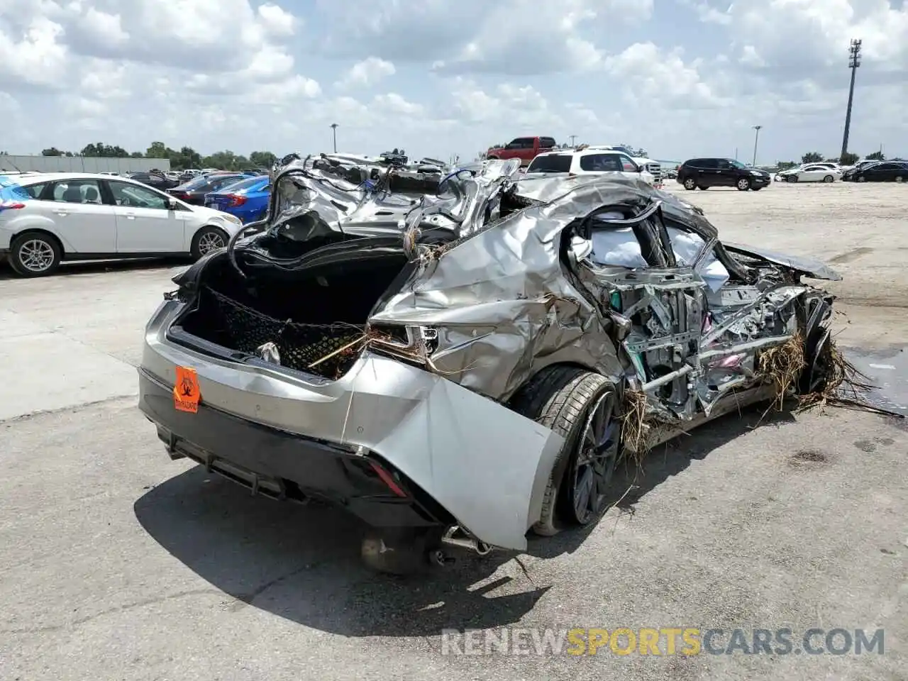 4 Photograph of a damaged car JTHGZ1B2XN5055184 LEXUS IS 2022