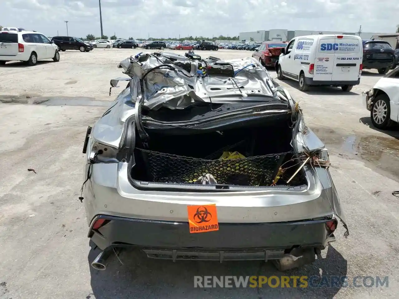 9 Photograph of a damaged car JTHGZ1B2XN5055184 LEXUS IS 2022