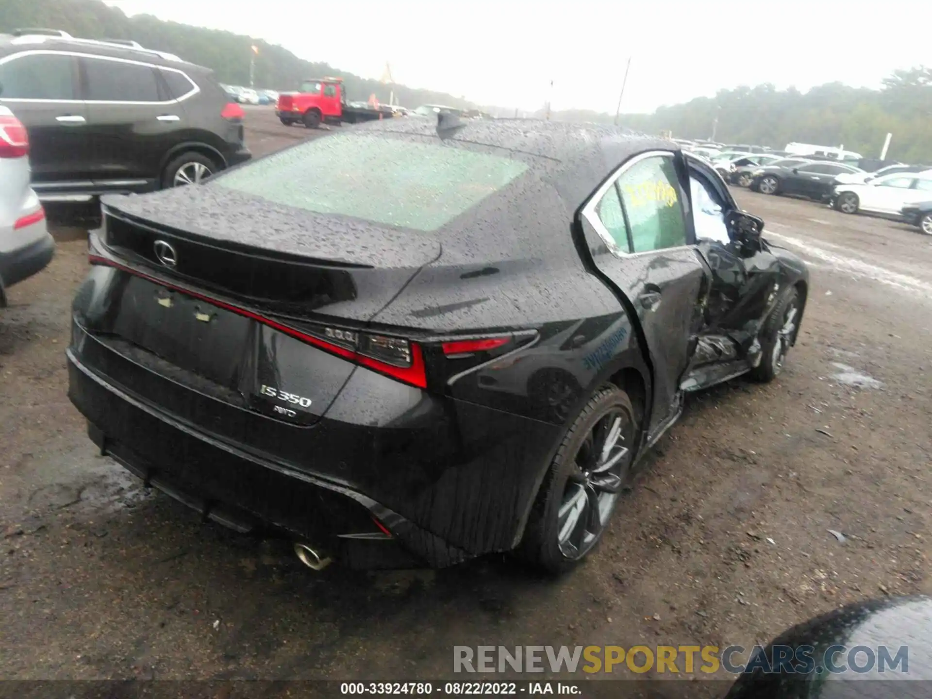 4 Photograph of a damaged car JTHGZ1E20N5025297 LEXUS IS 2022