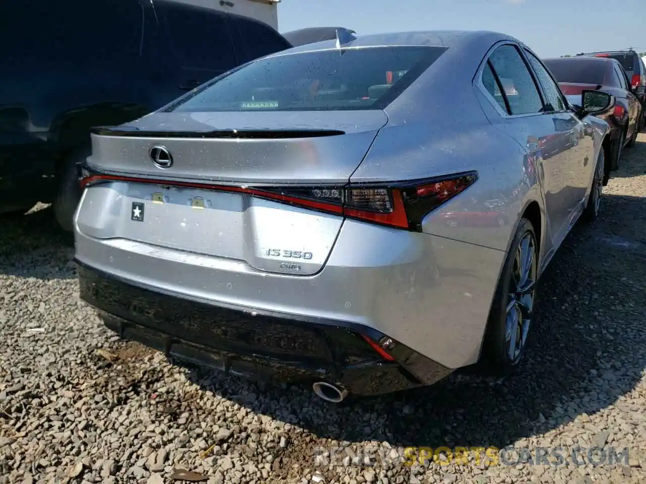 4 Photograph of a damaged car JTHGZ1E24N5023729 LEXUS IS 2022