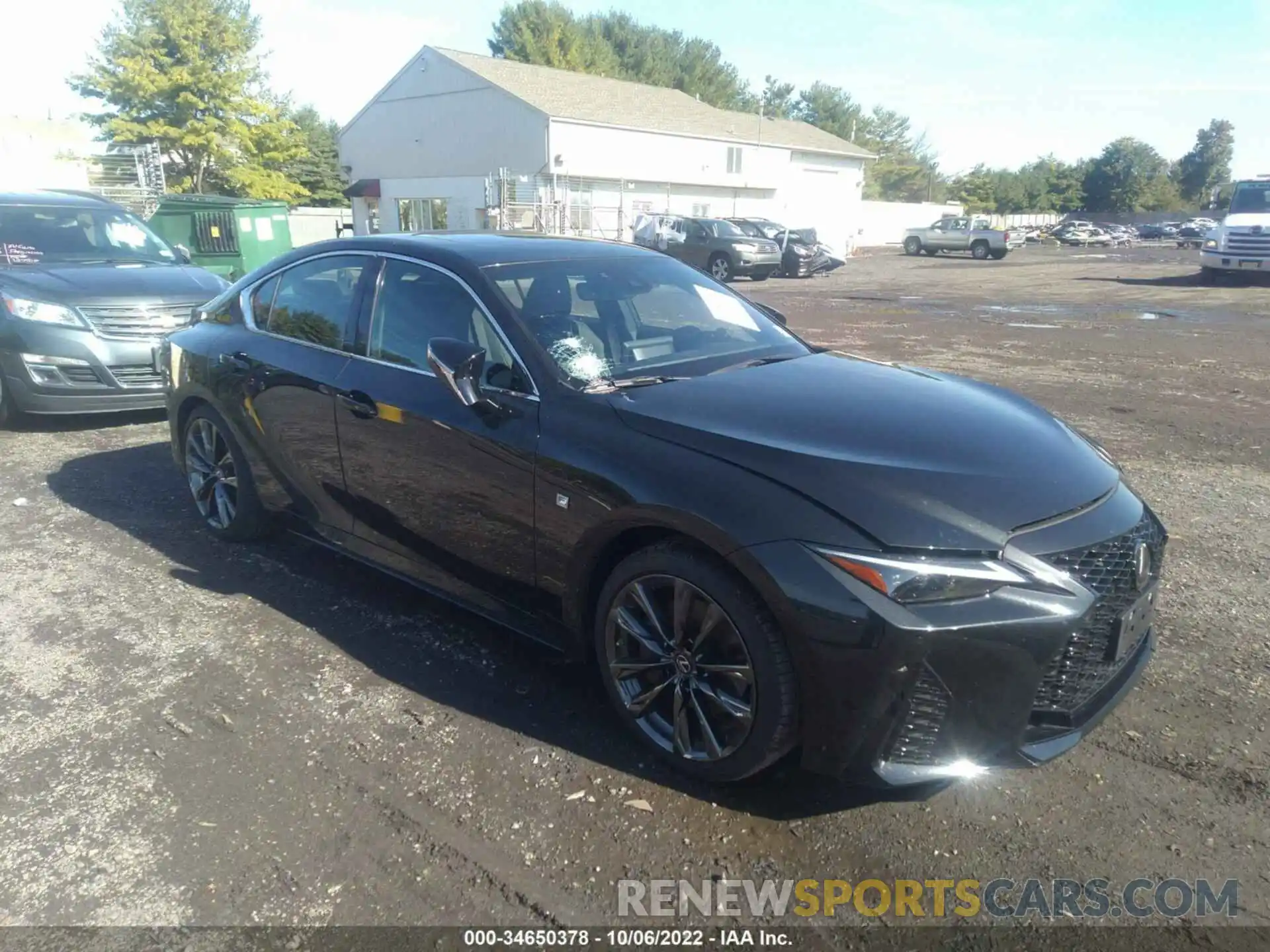 1 Photograph of a damaged car JTHGZ1E28N5024964 LEXUS IS 2022