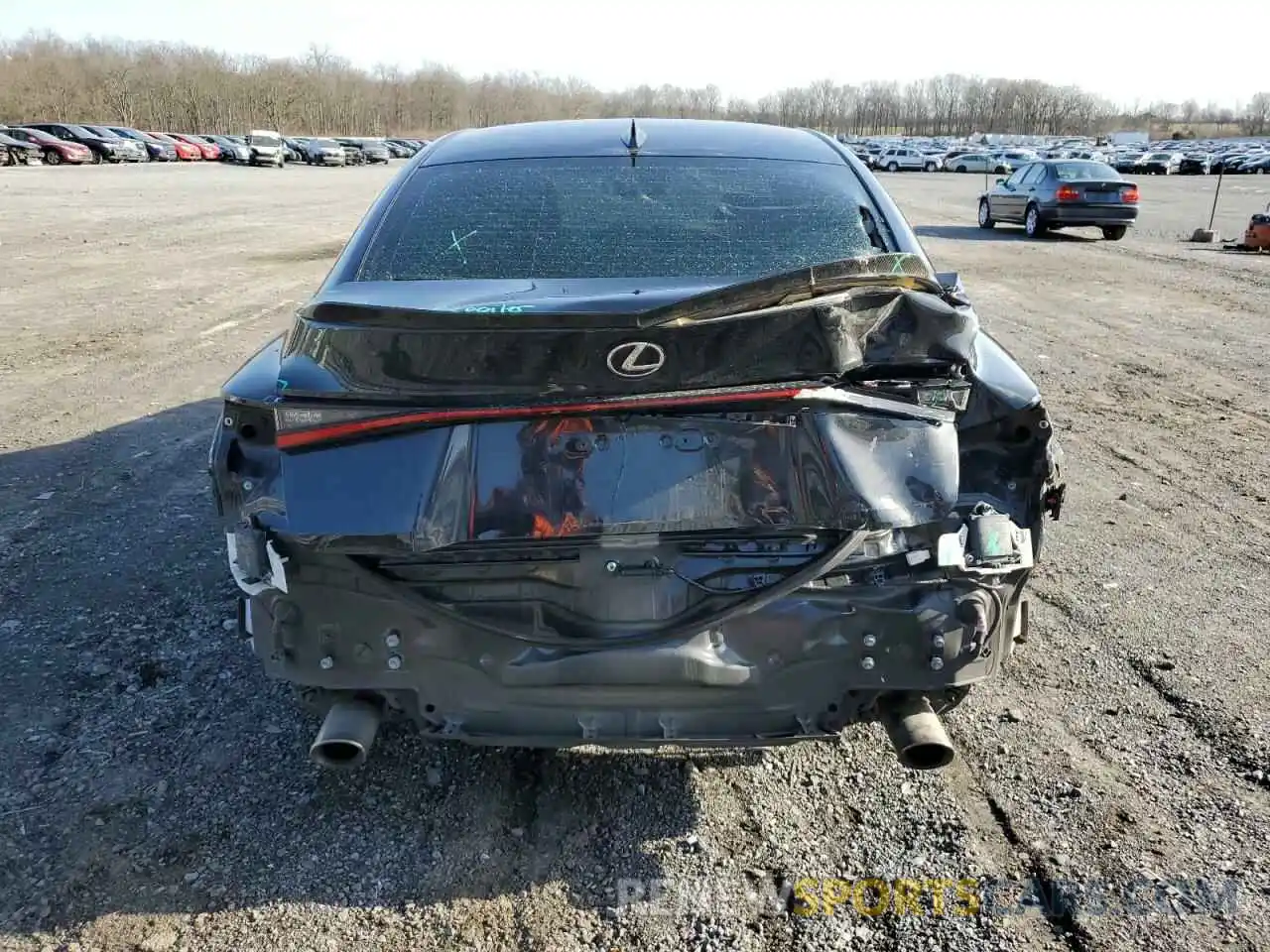 6 Photograph of a damaged car JTHSZ1E27N5024402 LEXUS IS 2022