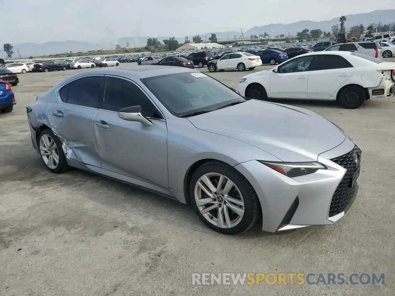 4 Photograph of a damaged car JTHCA1D22P5125427 LEXUS IS 2023