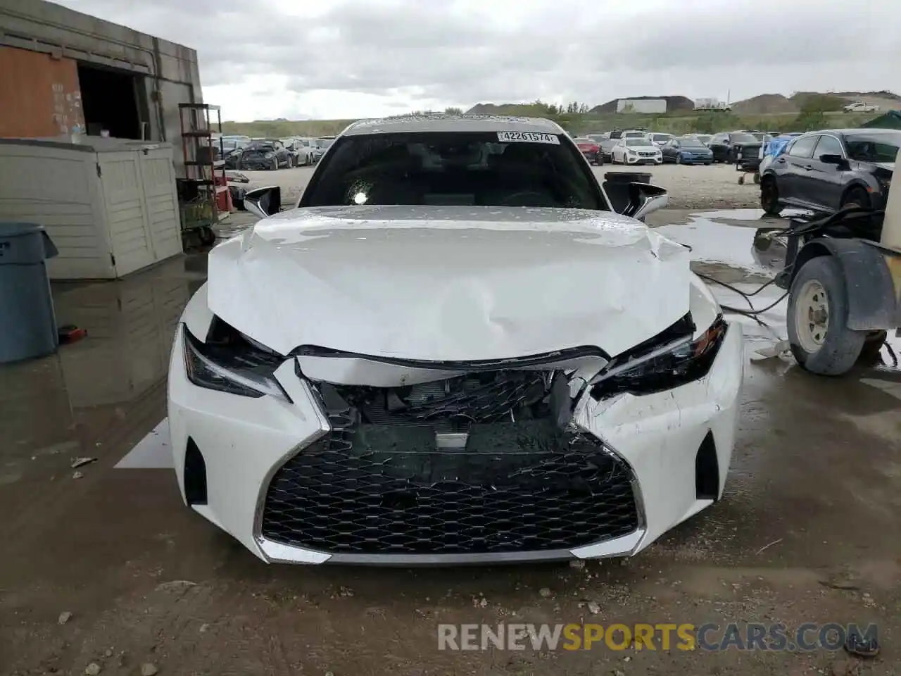 5 Photograph of a damaged car JTHCA1D29P5127210 LEXUS IS 2023