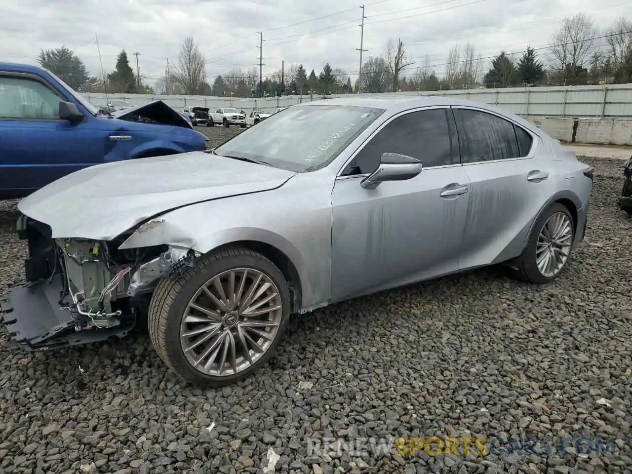 1 Photograph of a damaged car JTHD81F22P5052301 LEXUS IS 2023