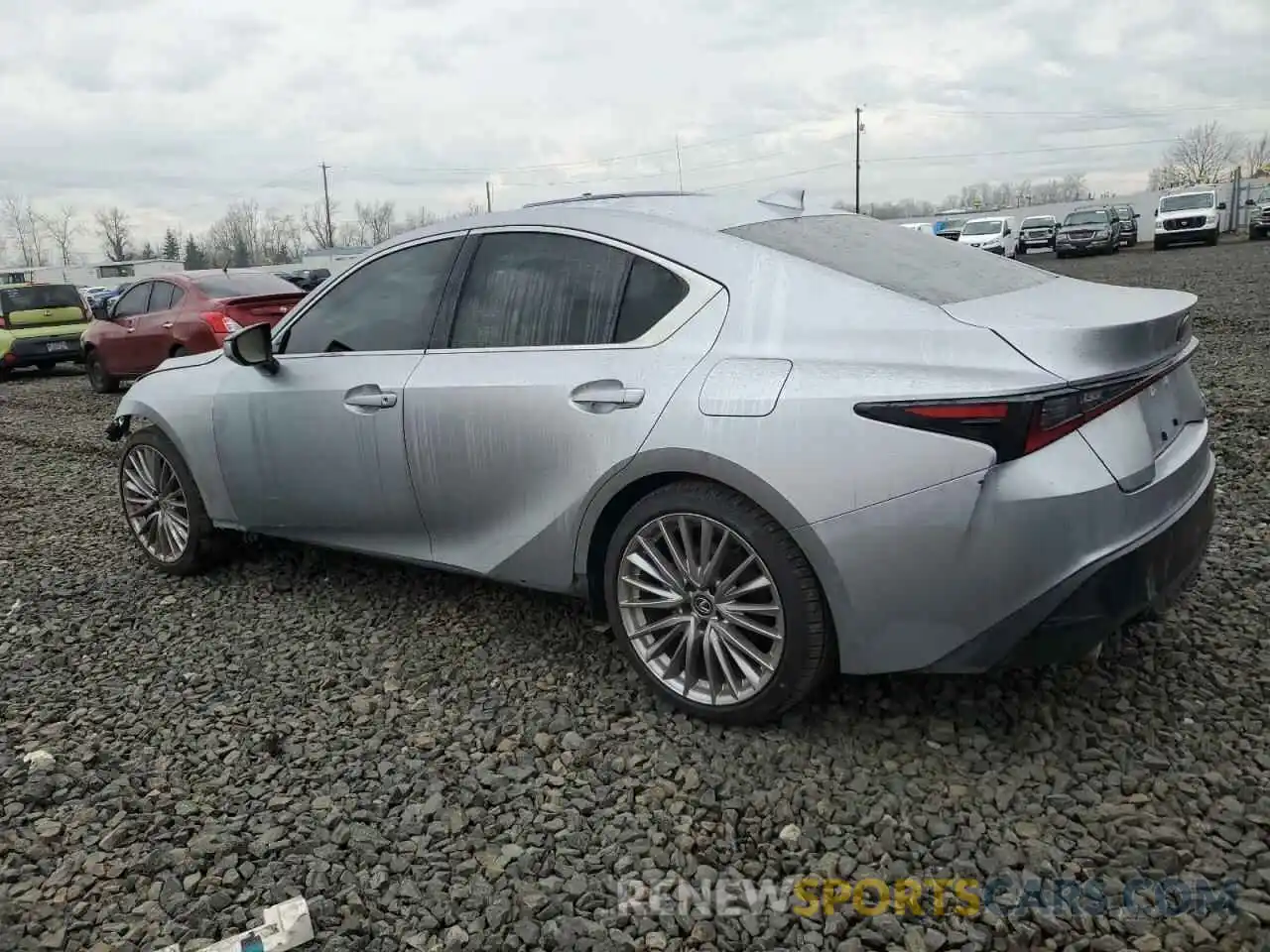 2 Photograph of a damaged car JTHD81F22P5052301 LEXUS IS 2023