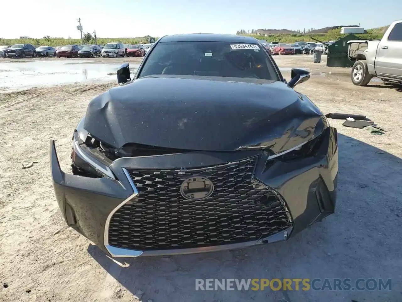 5 Photograph of a damaged car JTHDA1D20P5124345 LEXUS IS 2023