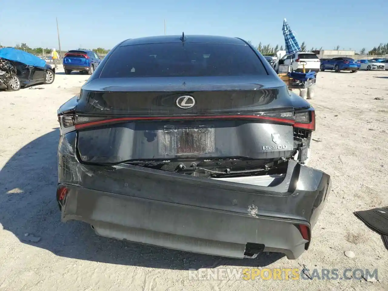 6 Photograph of a damaged car JTHDA1D20P5124345 LEXUS IS 2023