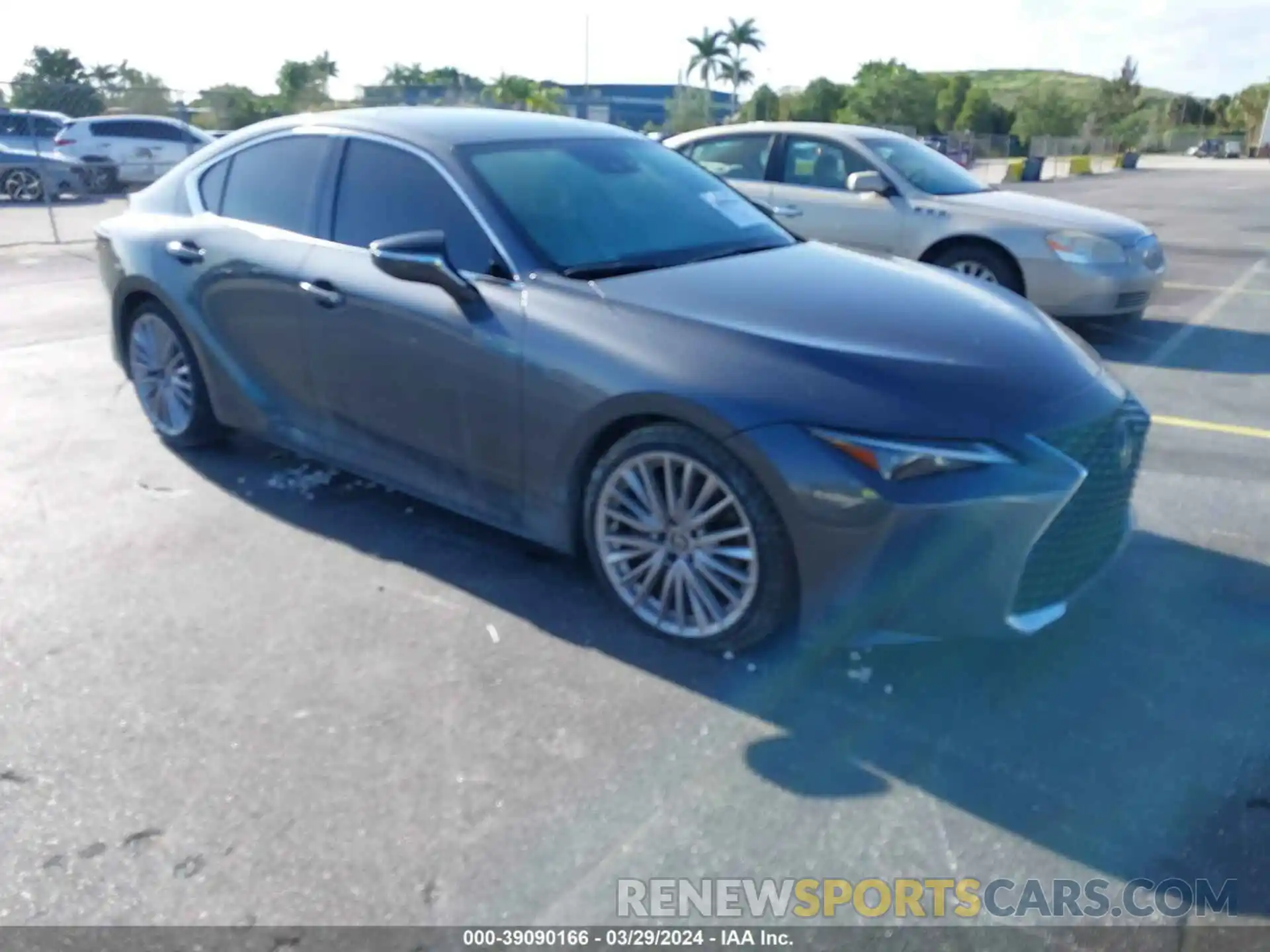 1 Photograph of a damaged car JTHDA1D2XP5124241 LEXUS IS 2023