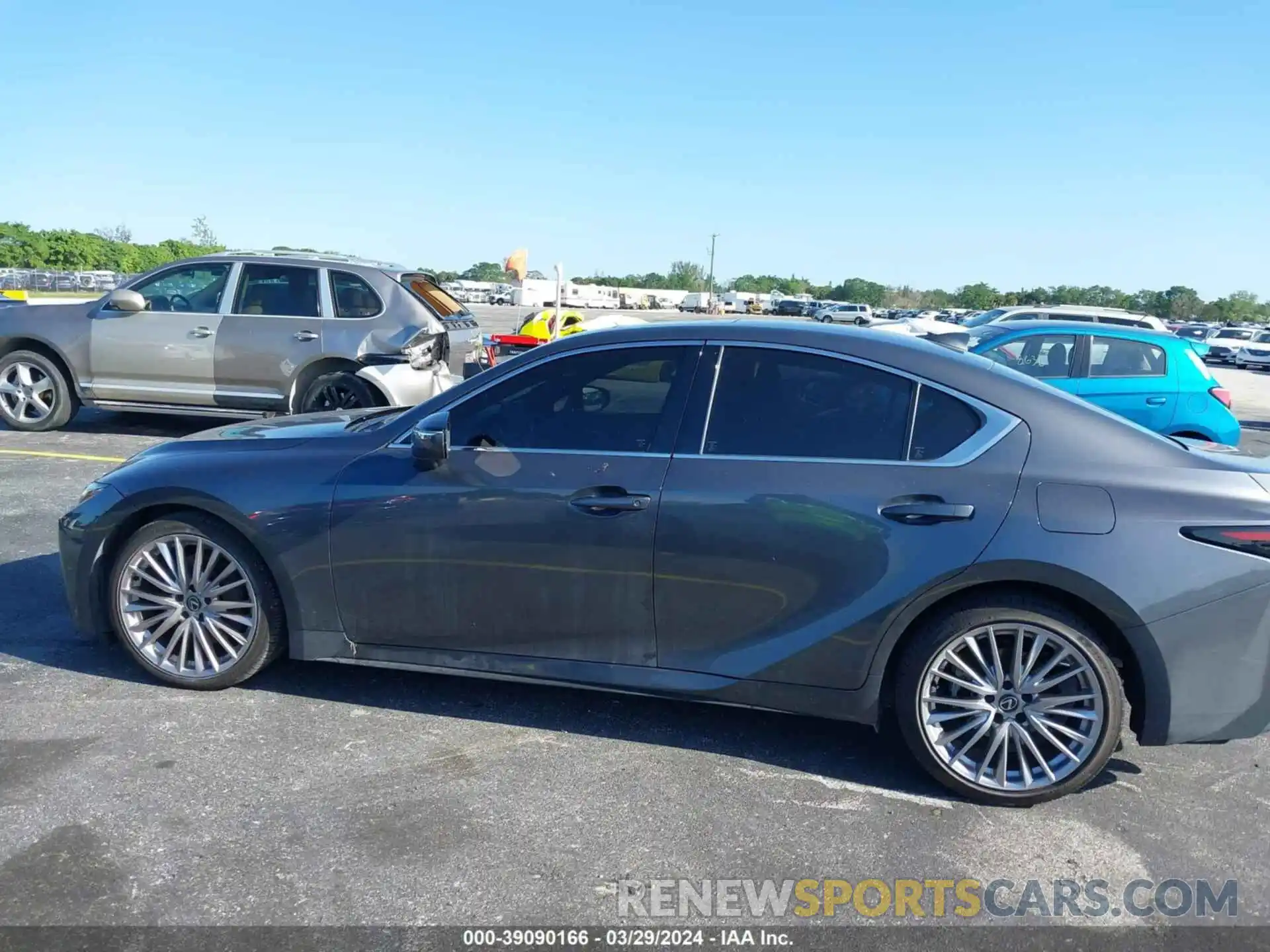 14 Photograph of a damaged car JTHDA1D2XP5124241 LEXUS IS 2023