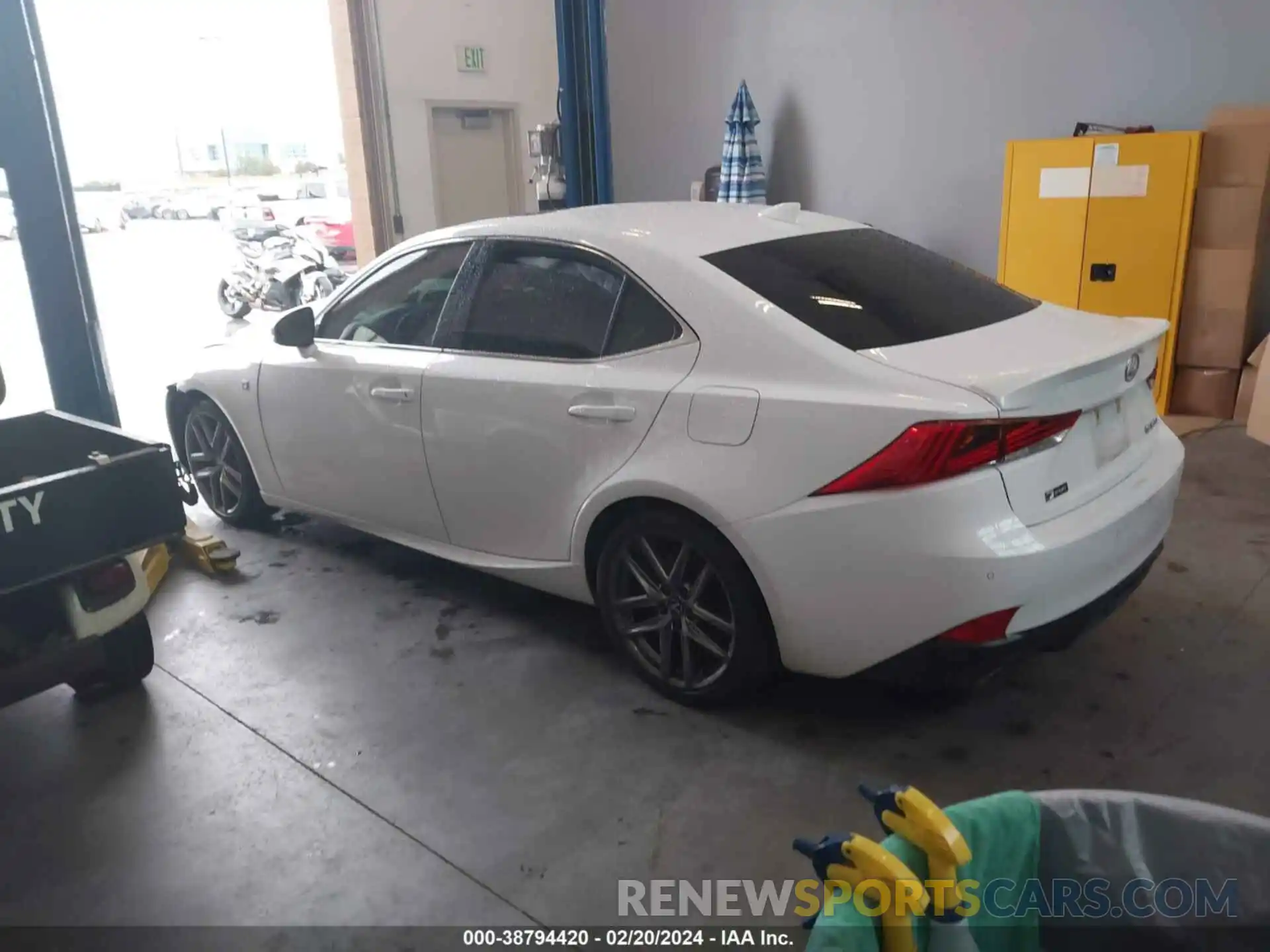 3 Photograph of a damaged car JTHBA1D27K5096365 LEXUS IS 300 2019