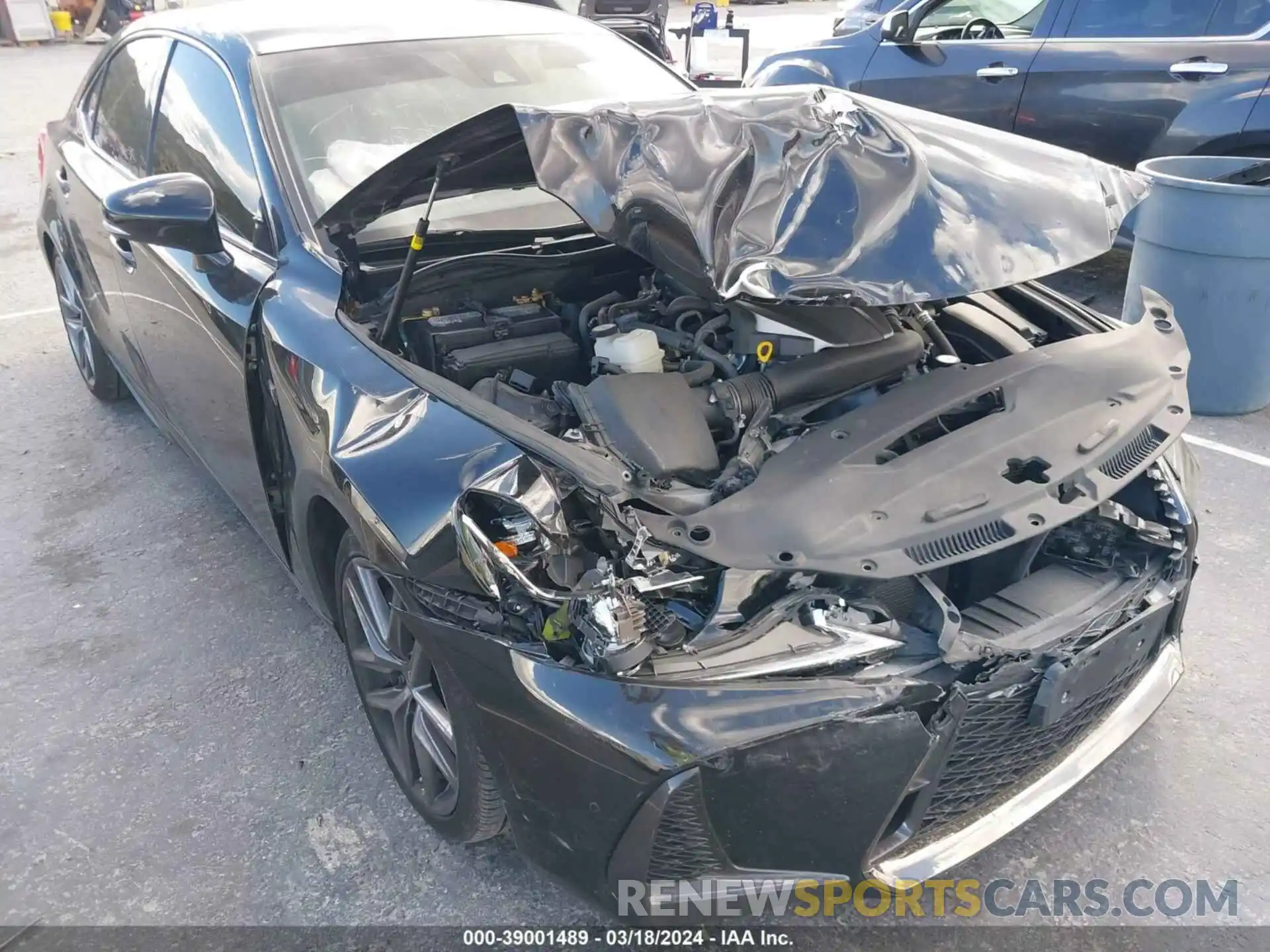 6 Photograph of a damaged car JTHBA1D29K5092818 LEXUS IS 300 2019