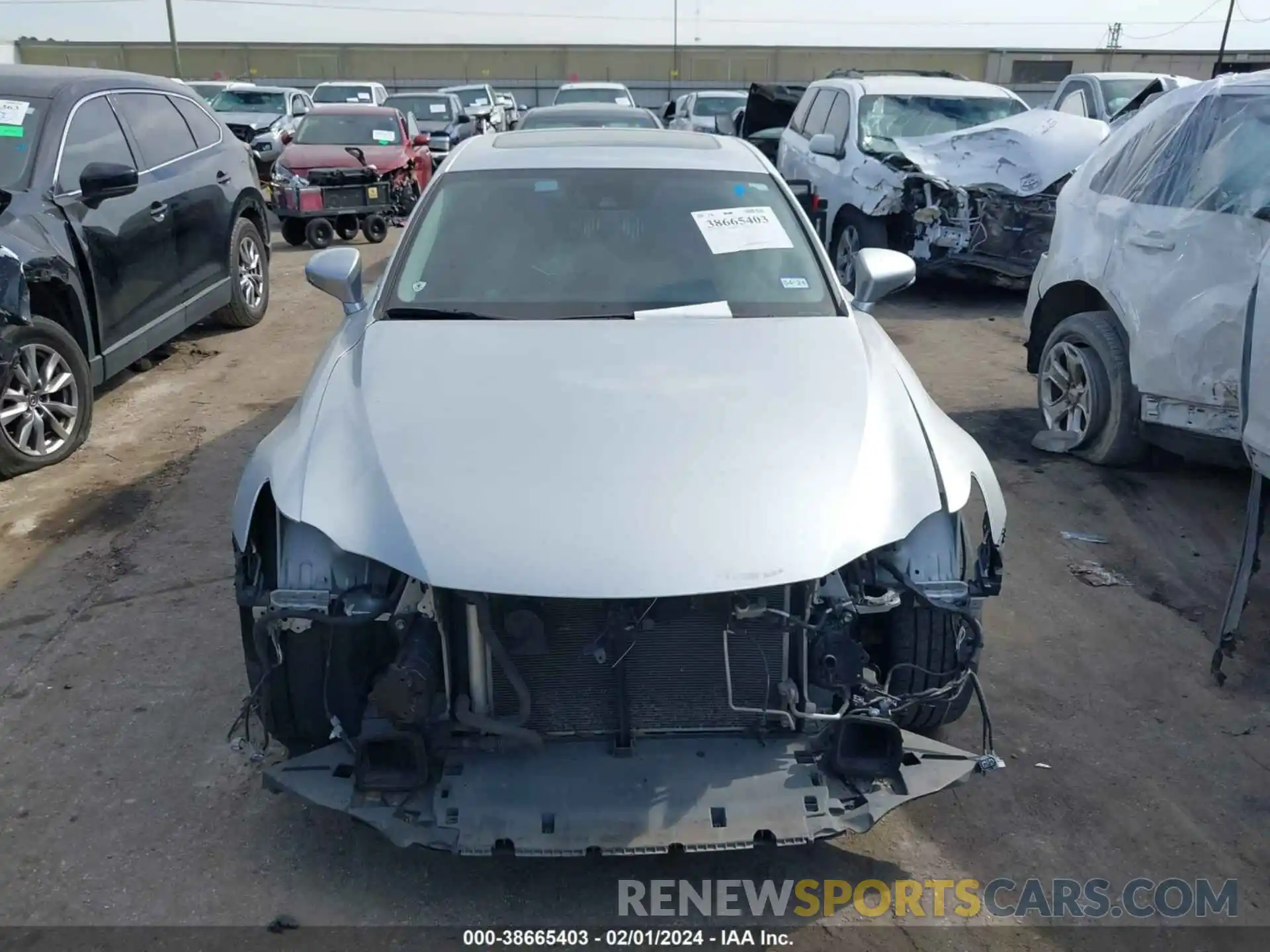 12 Photograph of a damaged car JTHBA1D2XK5092116 LEXUS IS 300 2019