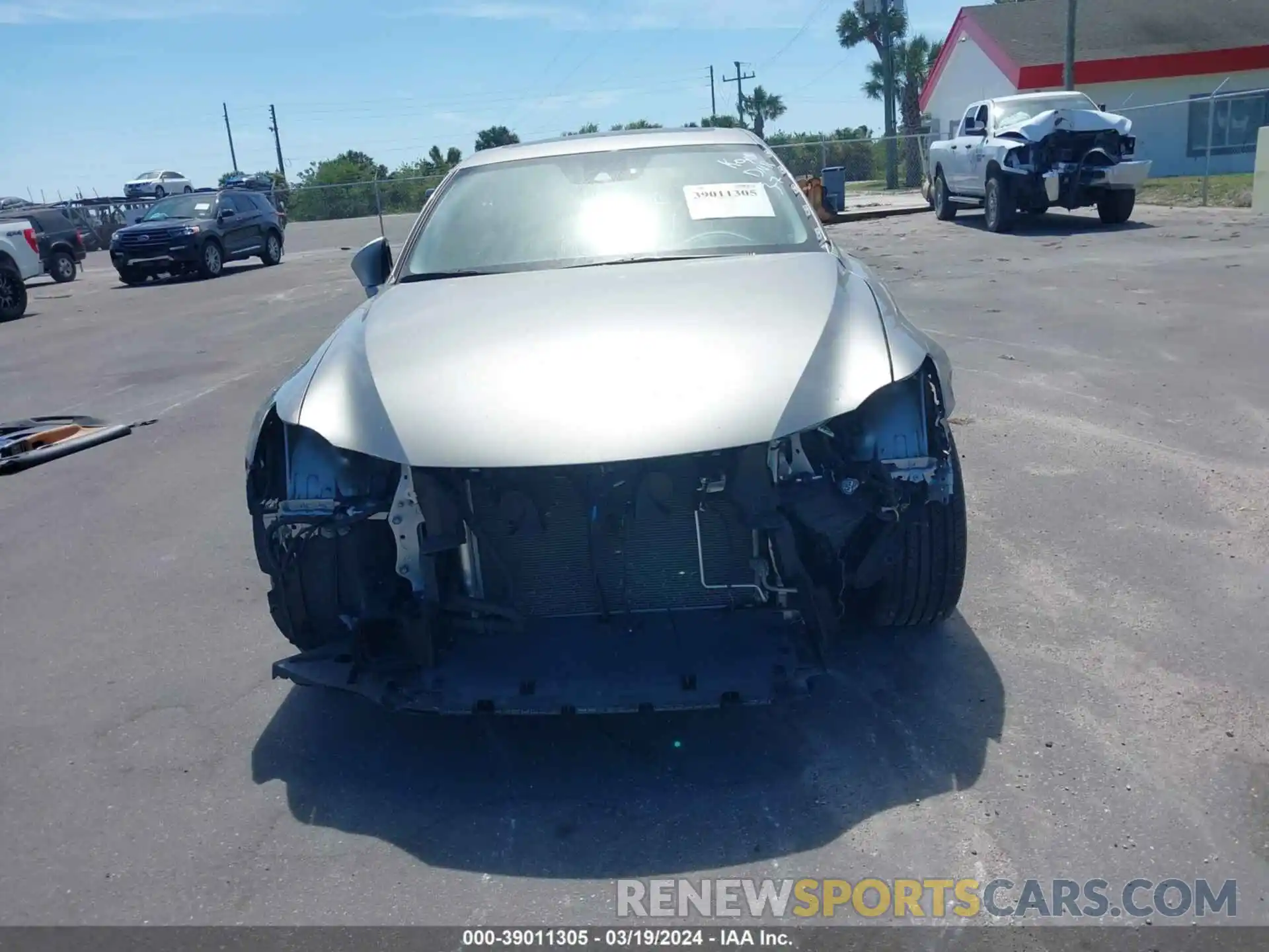 12 Photograph of a damaged car JTHBA1D2XK5098188 LEXUS IS 300 2019