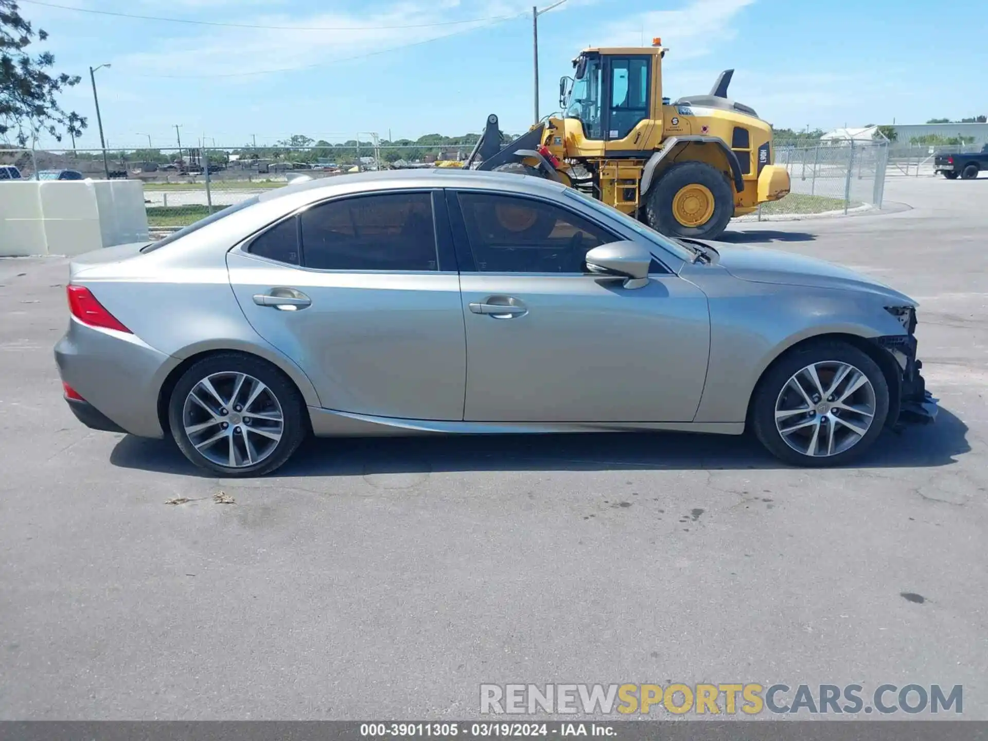 13 Photograph of a damaged car JTHBA1D2XK5098188 LEXUS IS 300 2019