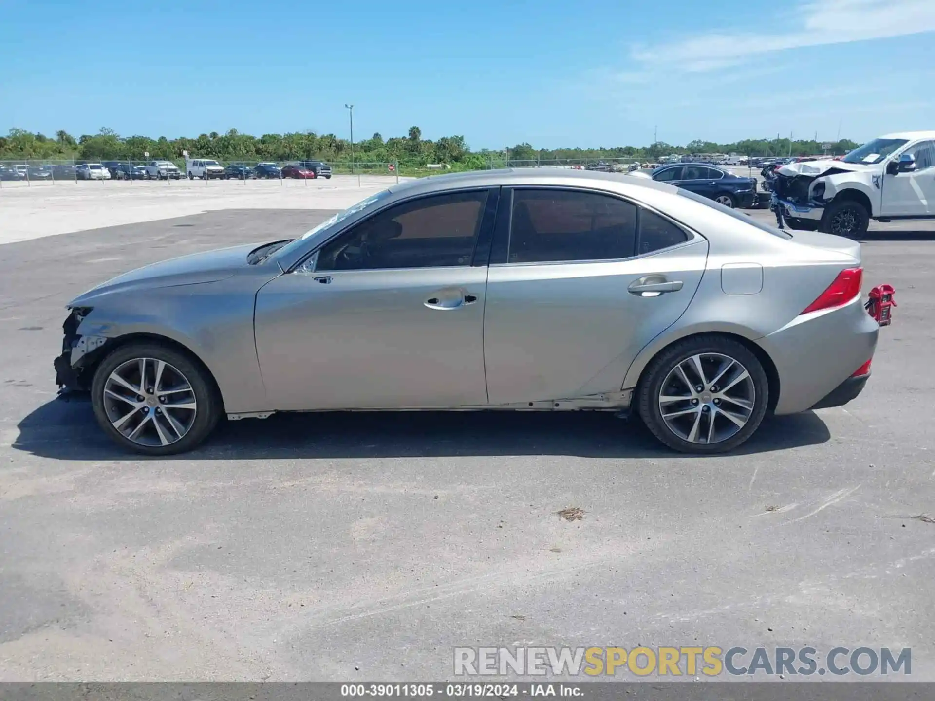 14 Photograph of a damaged car JTHBA1D2XK5098188 LEXUS IS 300 2019