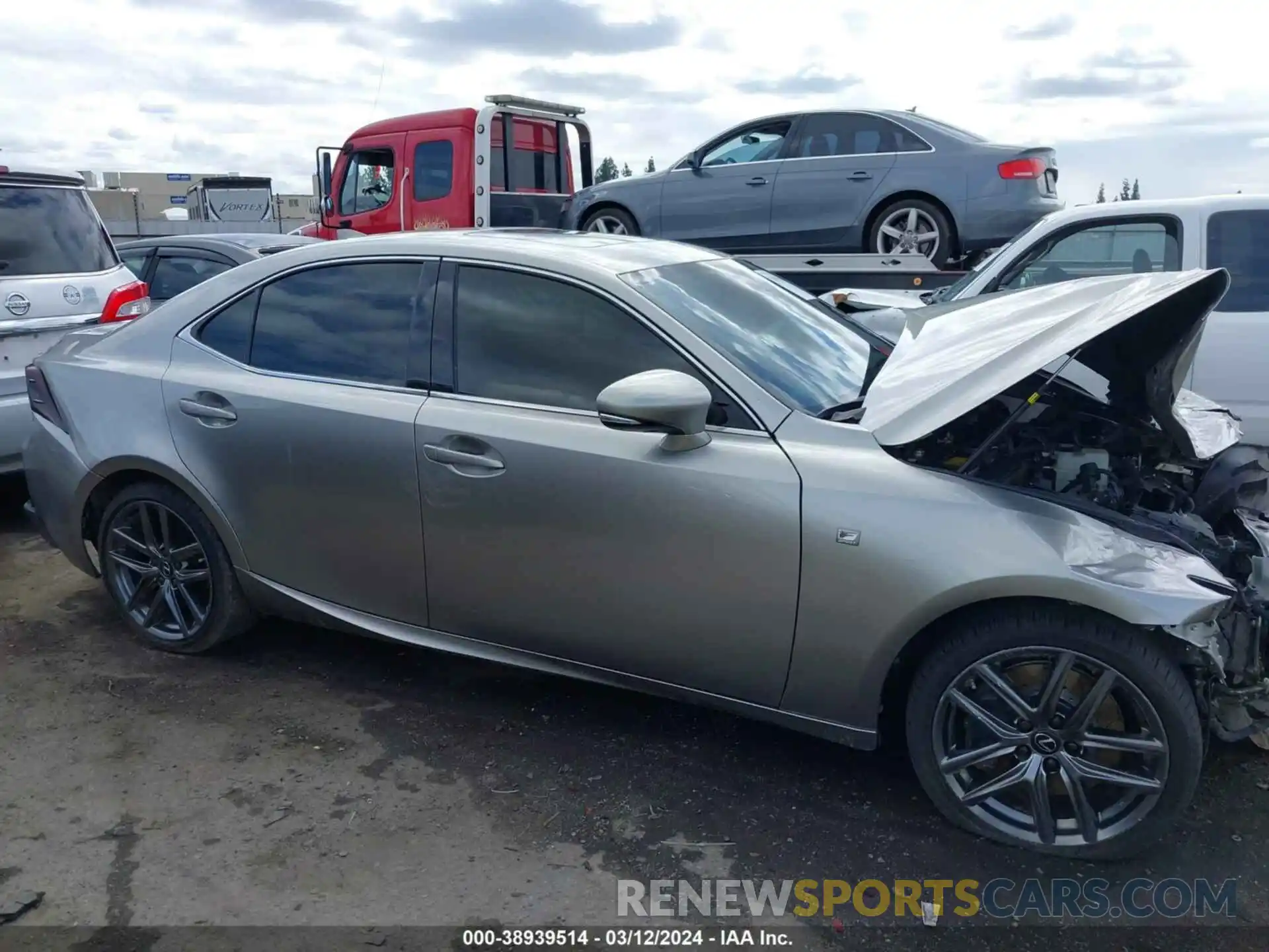 13 Photograph of a damaged car JTHBA1D2XK5100604 LEXUS IS 300 2019